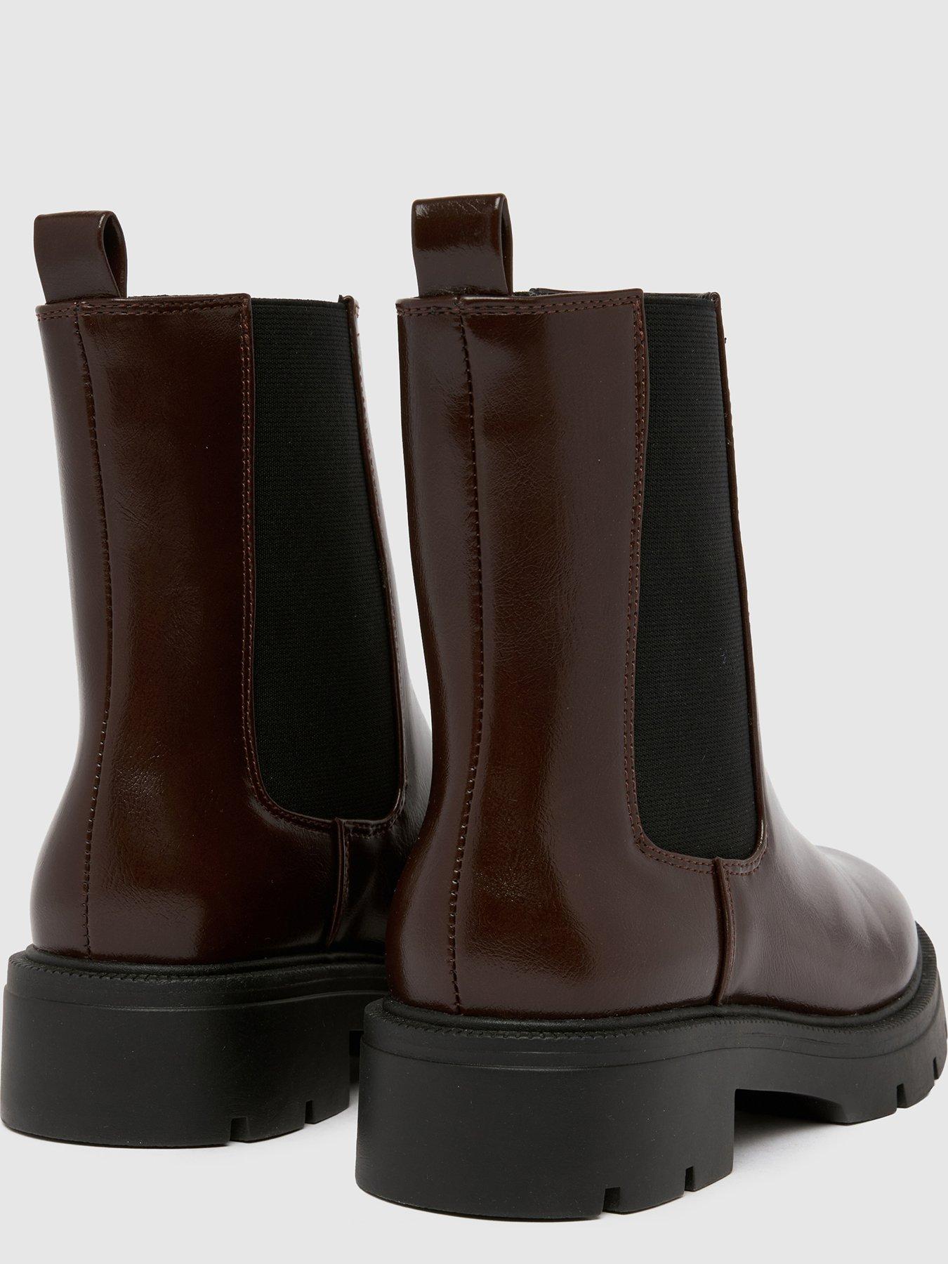 Image 3 of 4 of Schuh Abbie Chelsea Boot - Brown