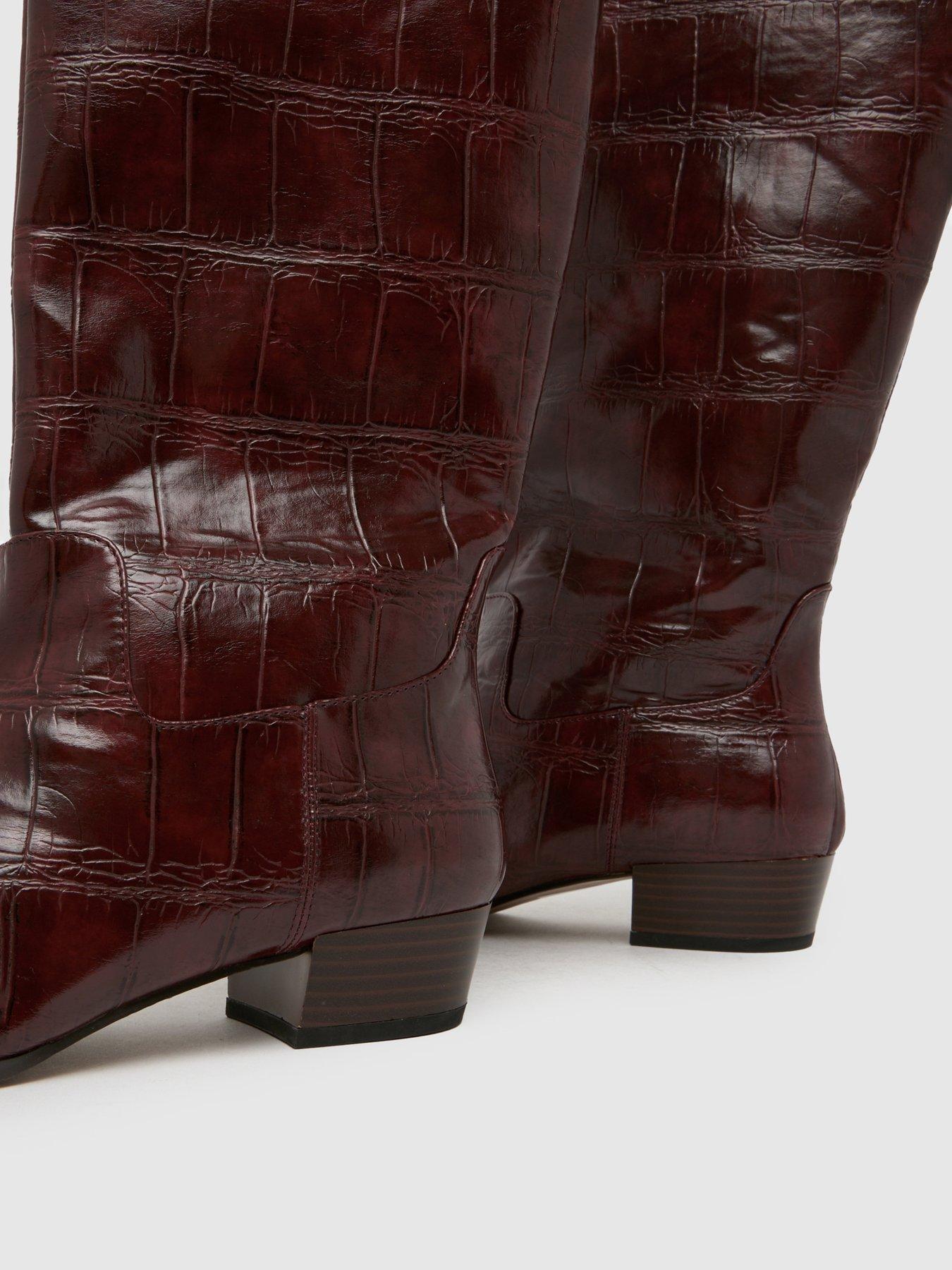 Image 4 of 4 of Schuh Danika Pixie Boot - Burgundy