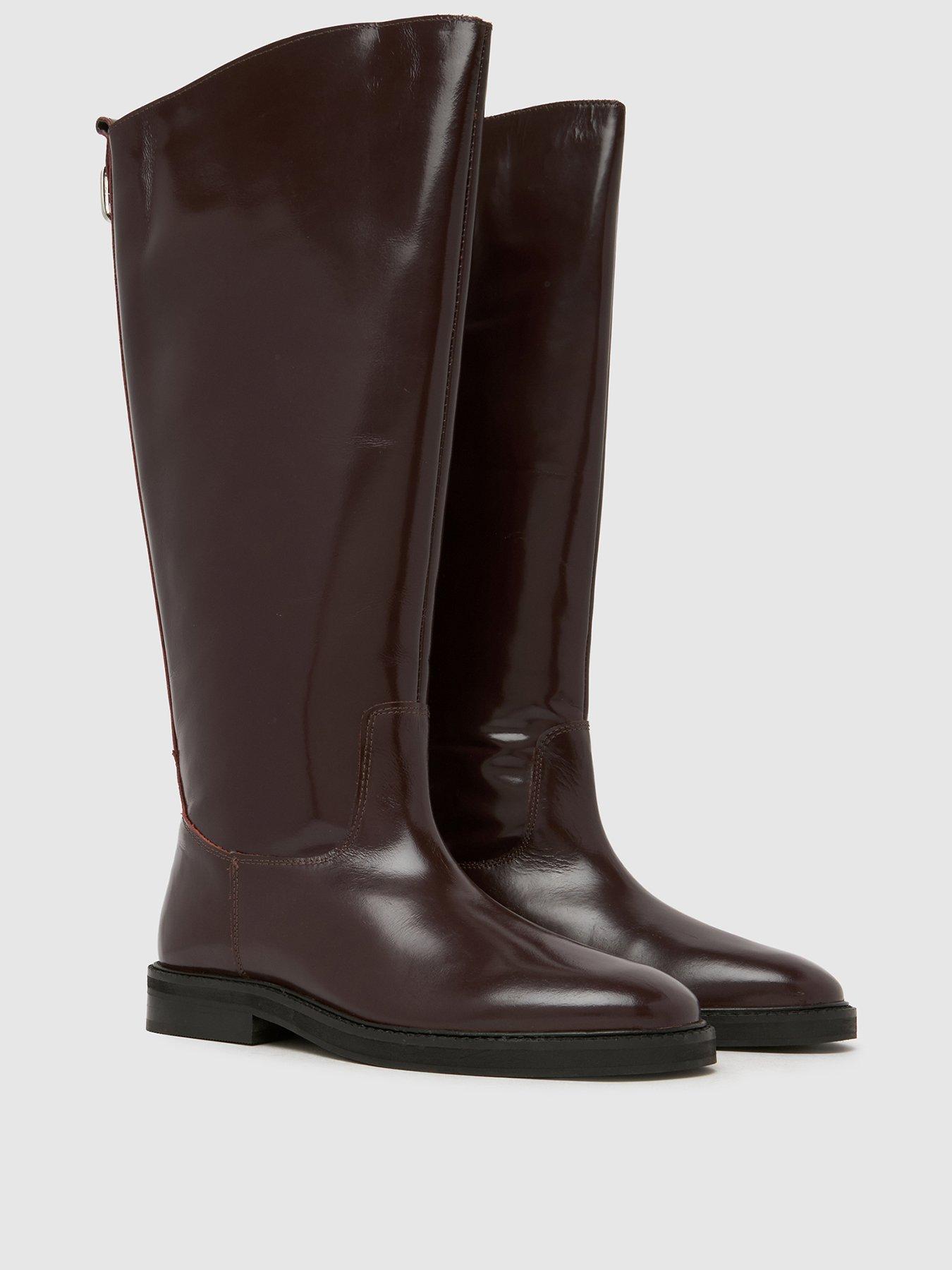 schuh-daffodil-leather-riding-boot-burgundystillFront