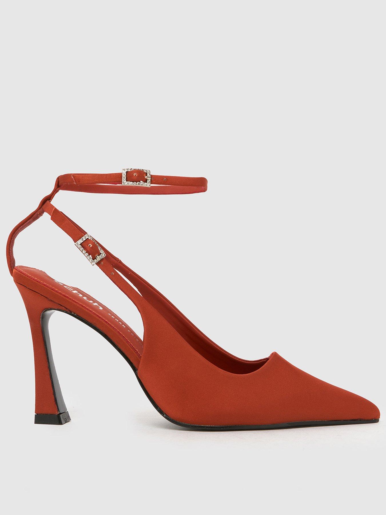 schuh-sunday-embellished-buckle-court-orange