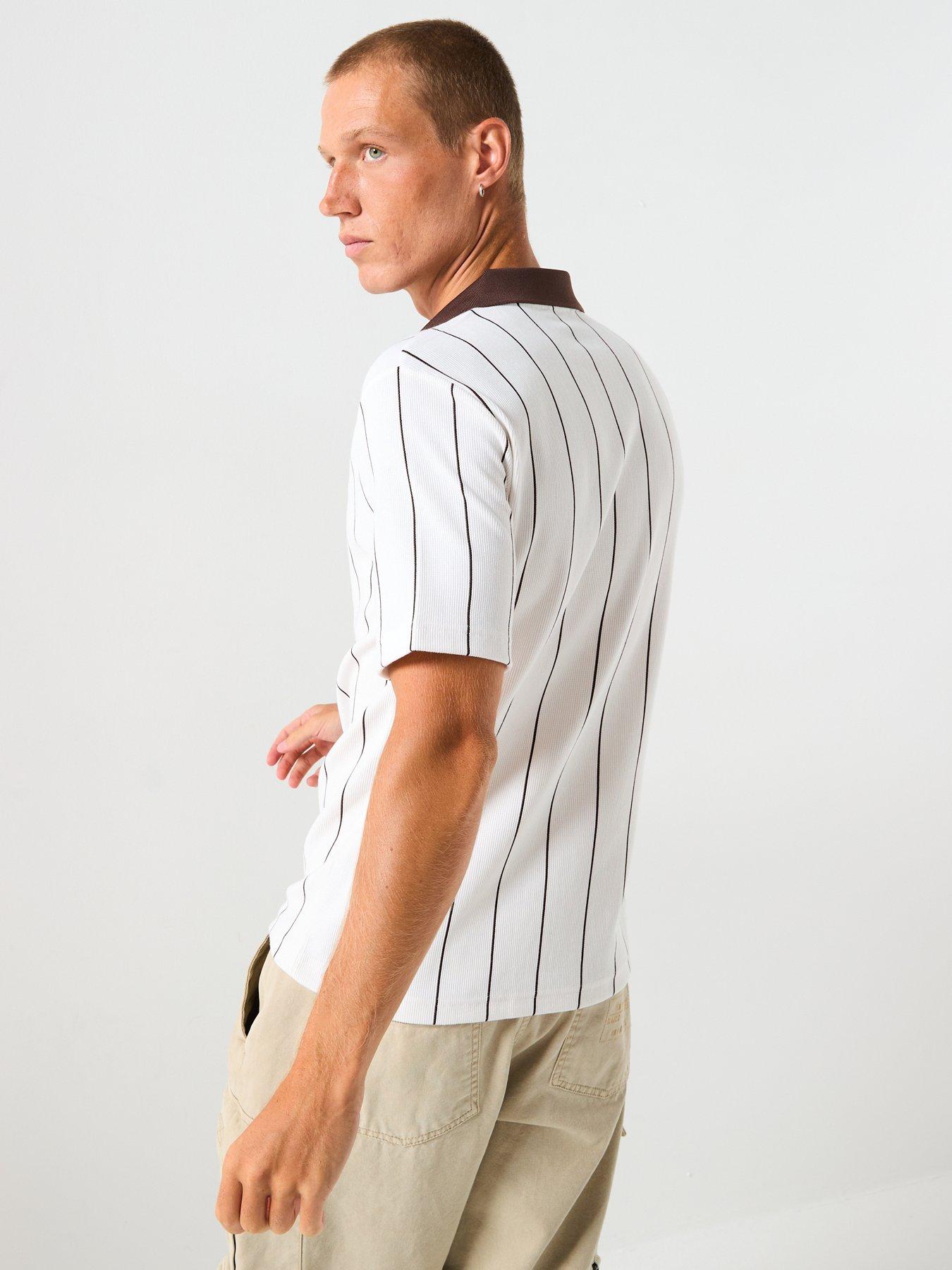 river-island-open-collar-pinstripe-polo-shirt-brownstillFront