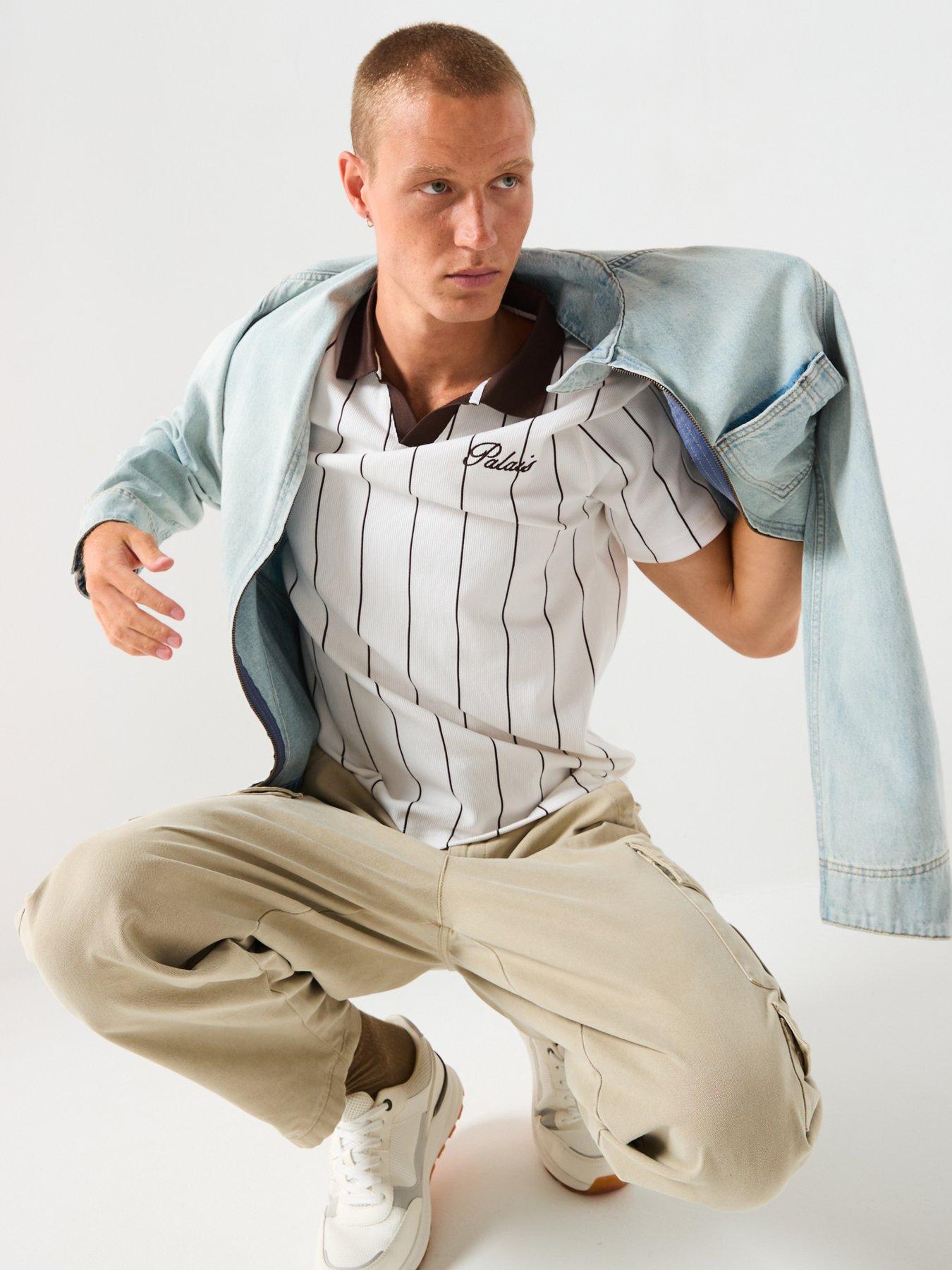 river-island-open-collar-pinstripe-polo-shirt-brownback