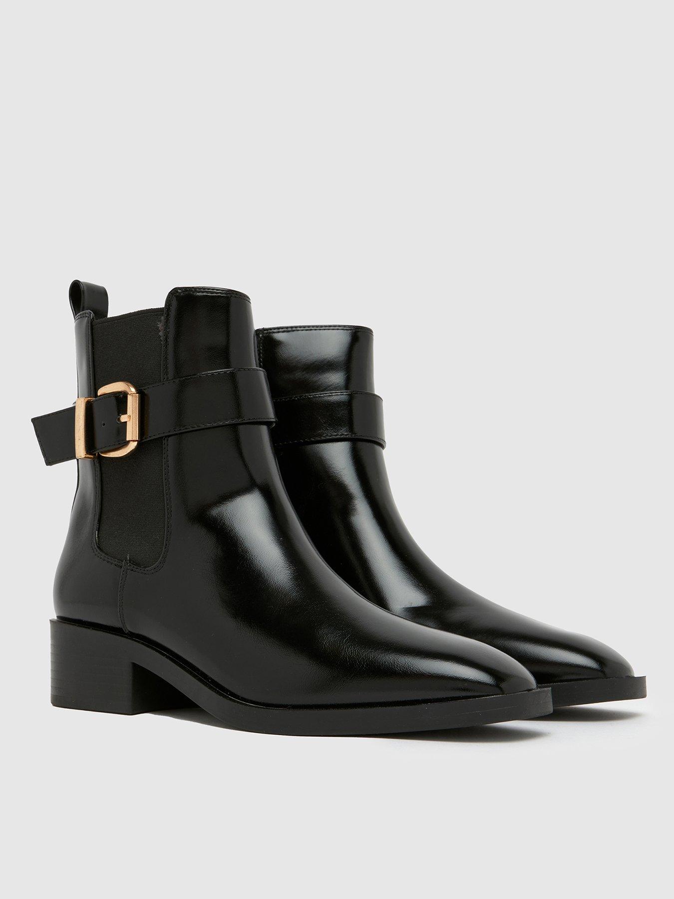 schuh-cadie-buckle-boot-blackstillFront