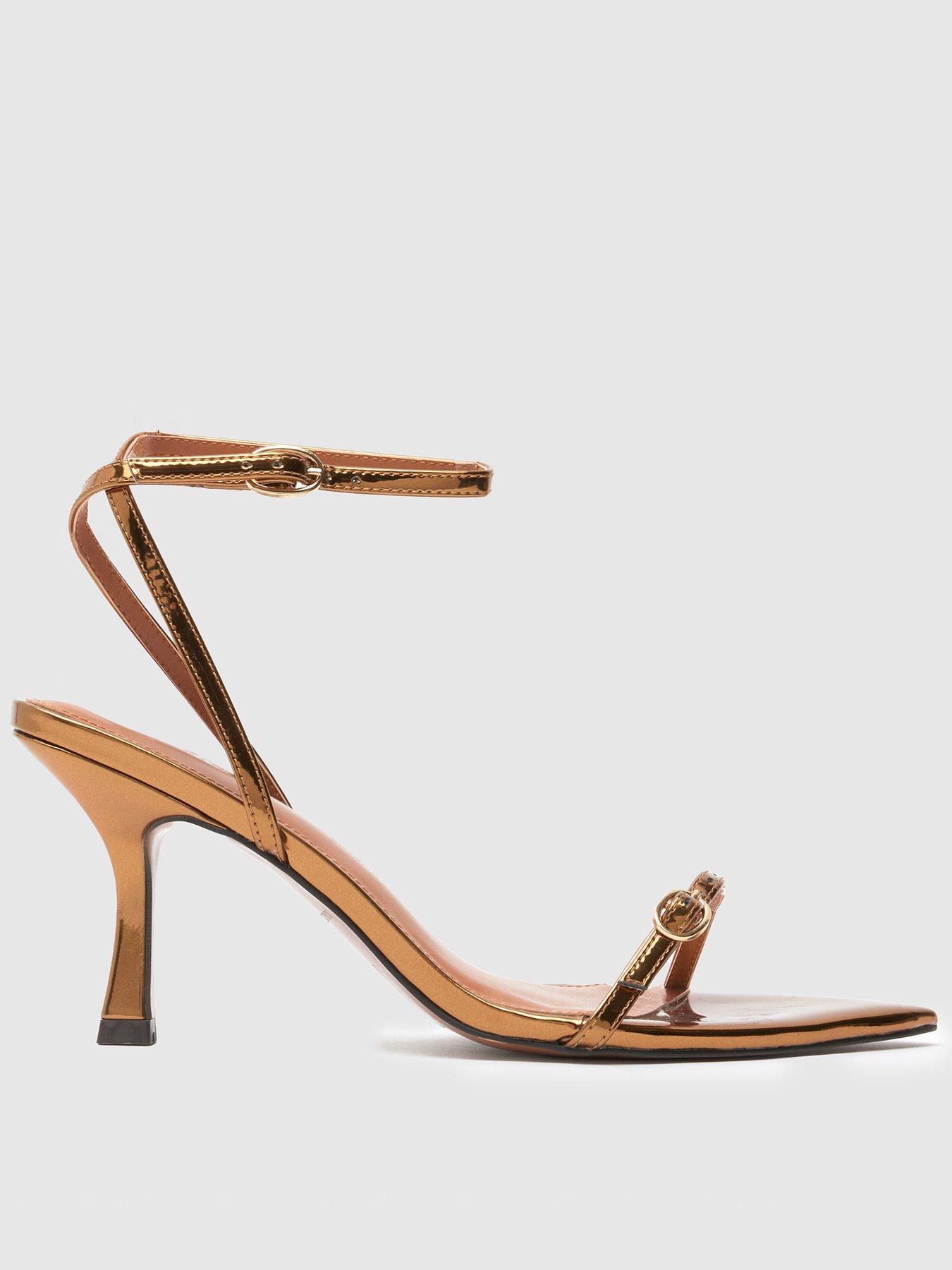 Schuh Simba Point Heeled Sandal - Bronze