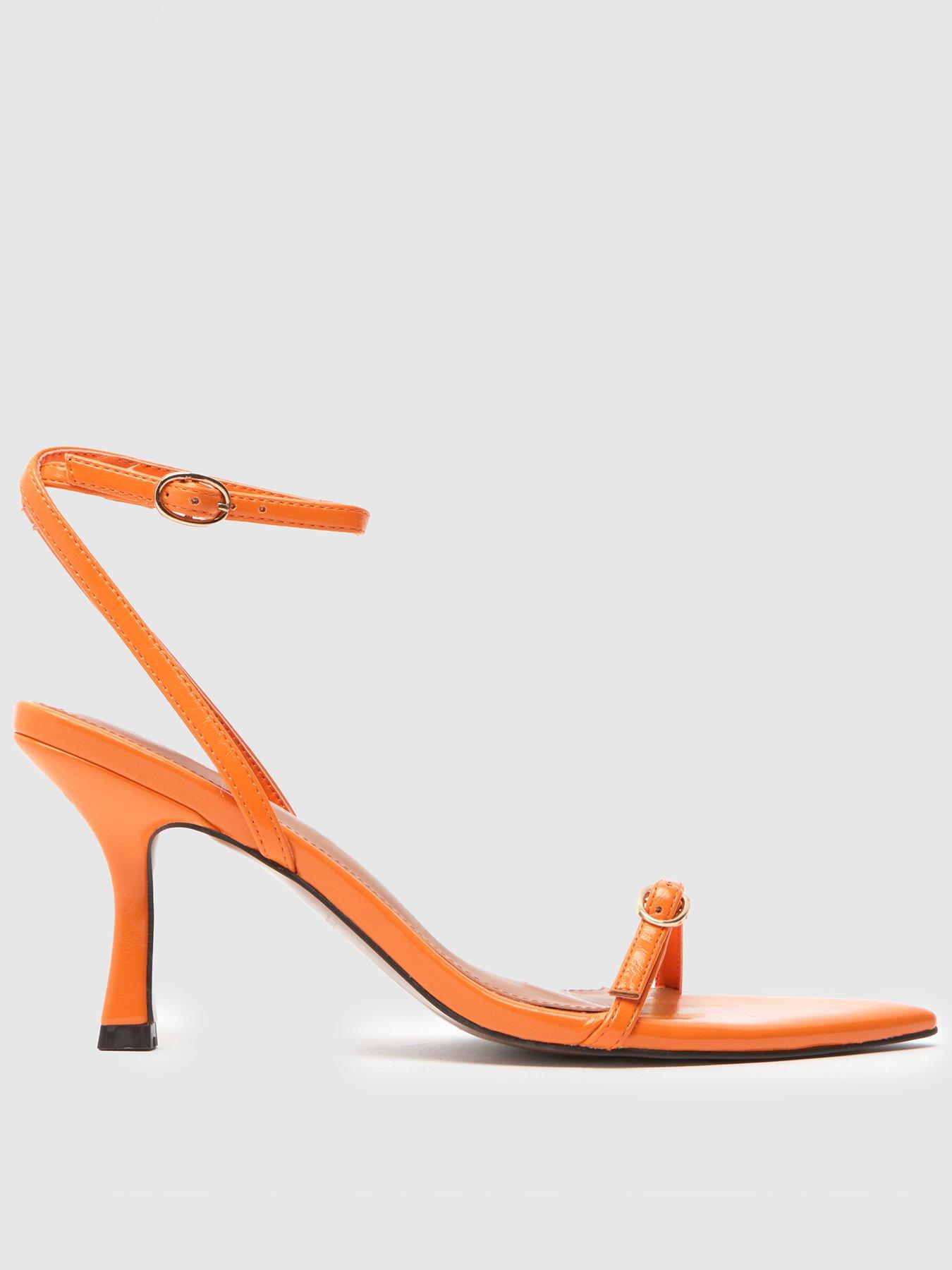 Schuh Simba Point Heeled Sandal - Orange