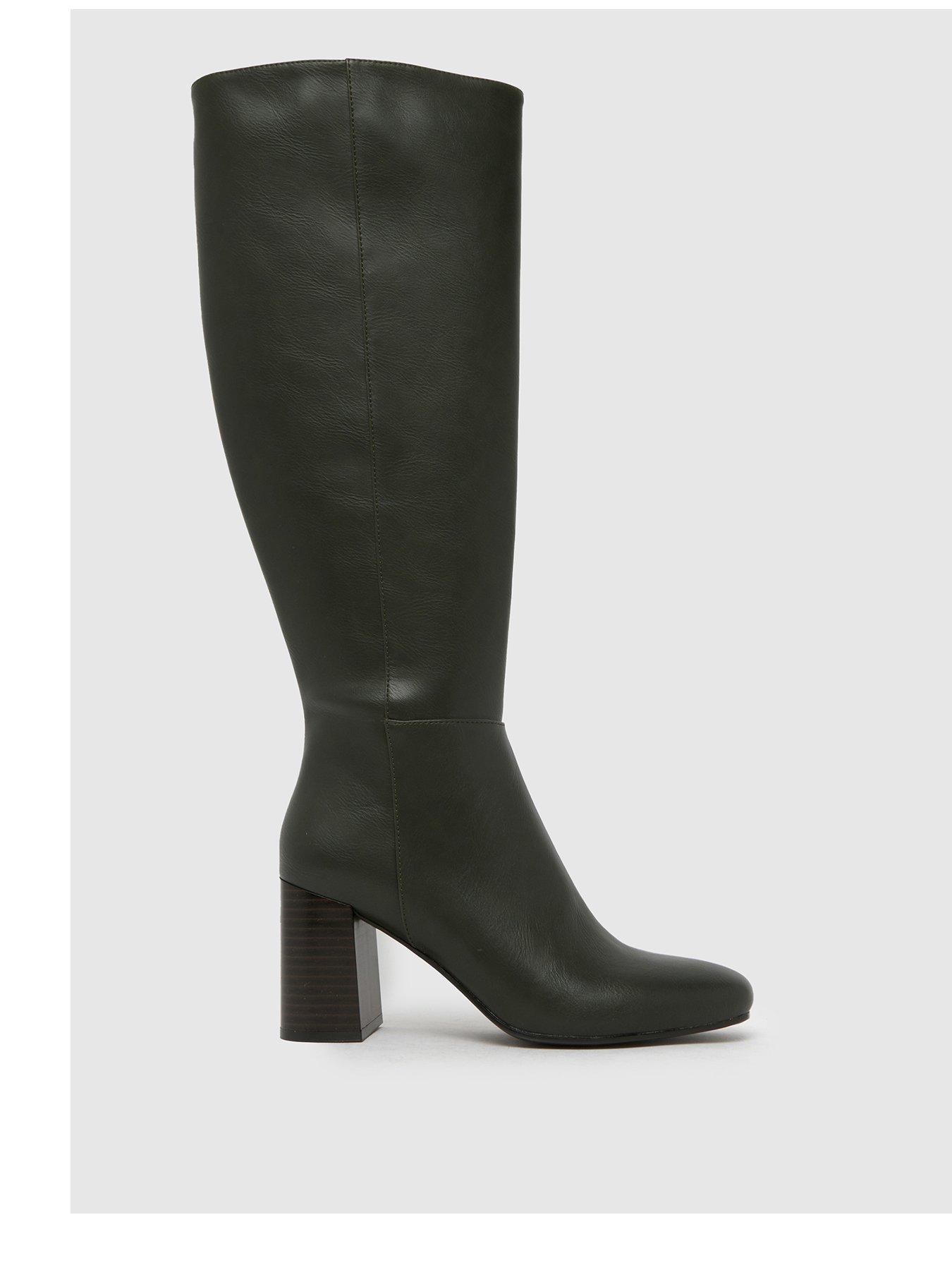Schuh Devin Knee High Boots - Green