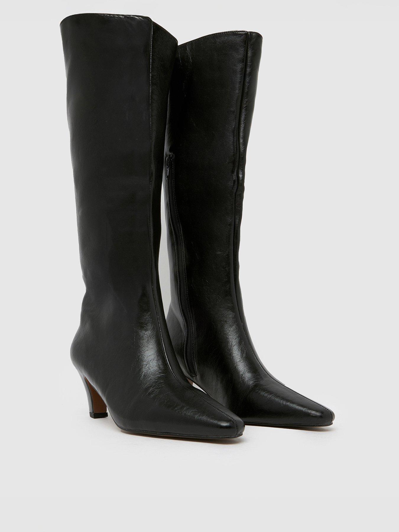 schuh-cone-knee-boots-blackstillFront