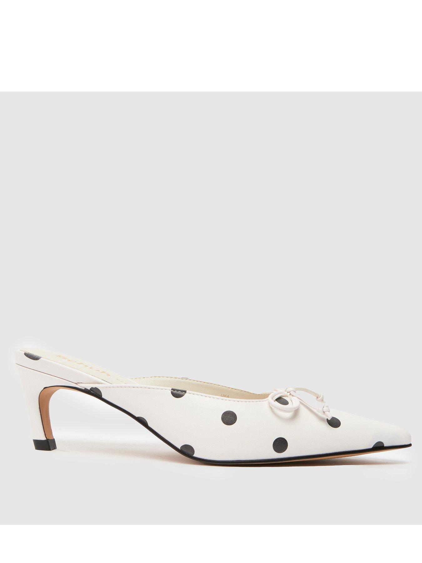 Schuh Salma Point Mule Court - Print