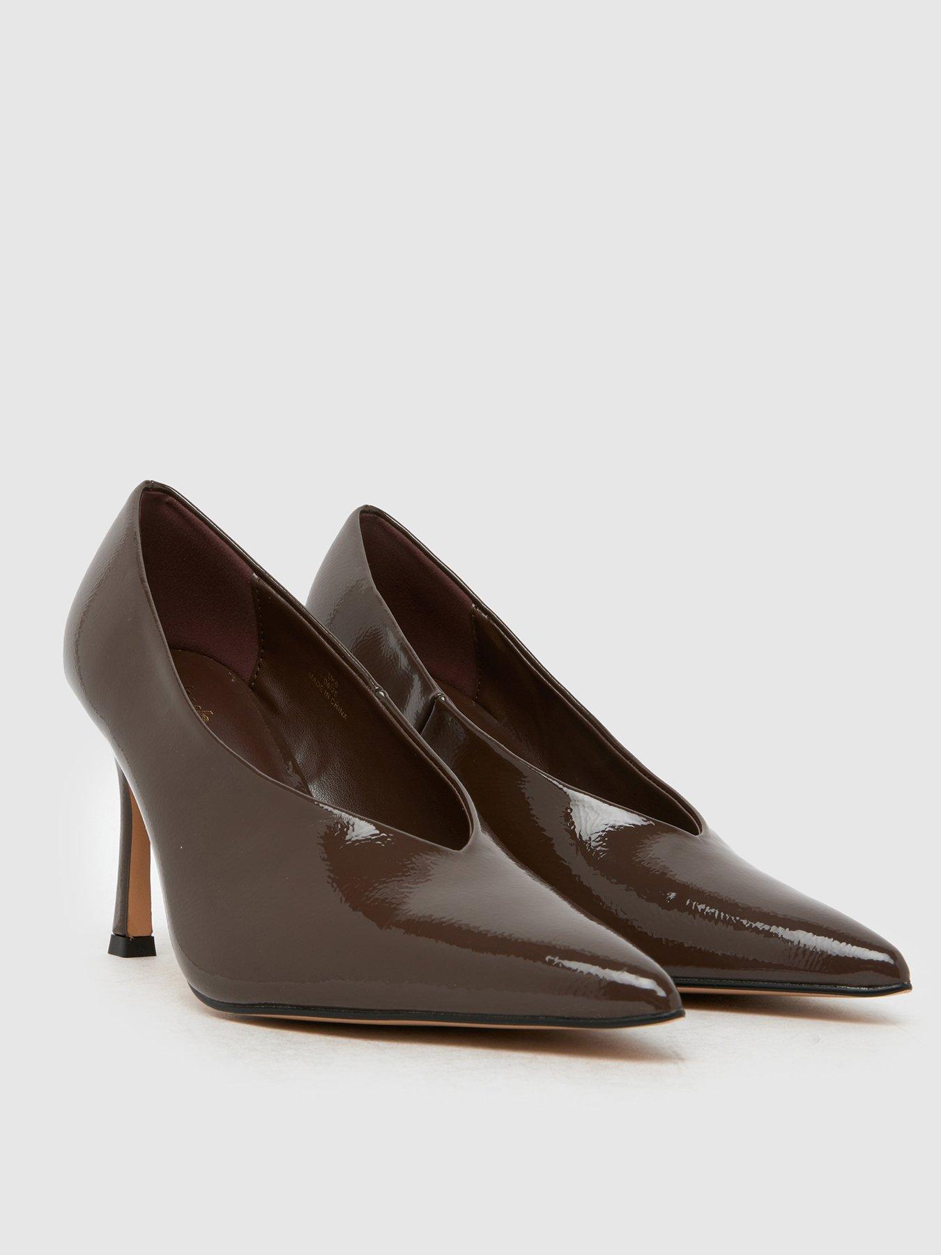 Image 2 of 4 of Schuh Shy High Vamp Closed Court - Brown