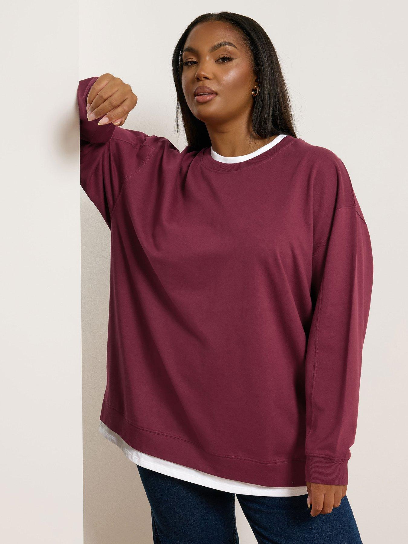 Image 1 of 4 of Yours Curve 2 In 1 Jumper - Red