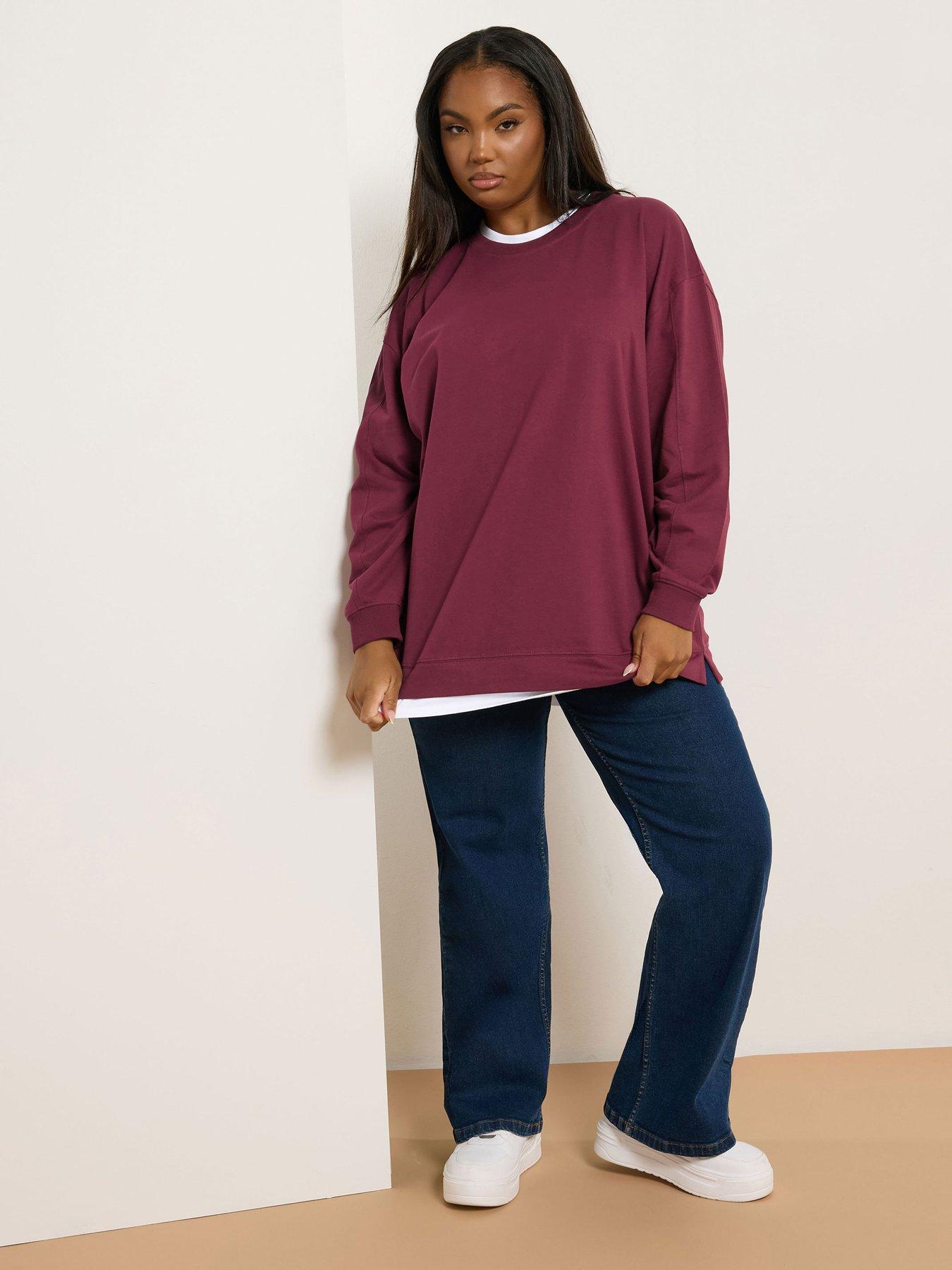 Image 3 of 4 of Yours Curve 2 In 1 Jumper - Red