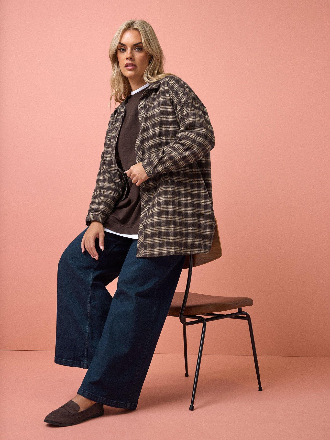 Image 1 of 5 of Yours Curve 2 In 1 Jumper - Brown
