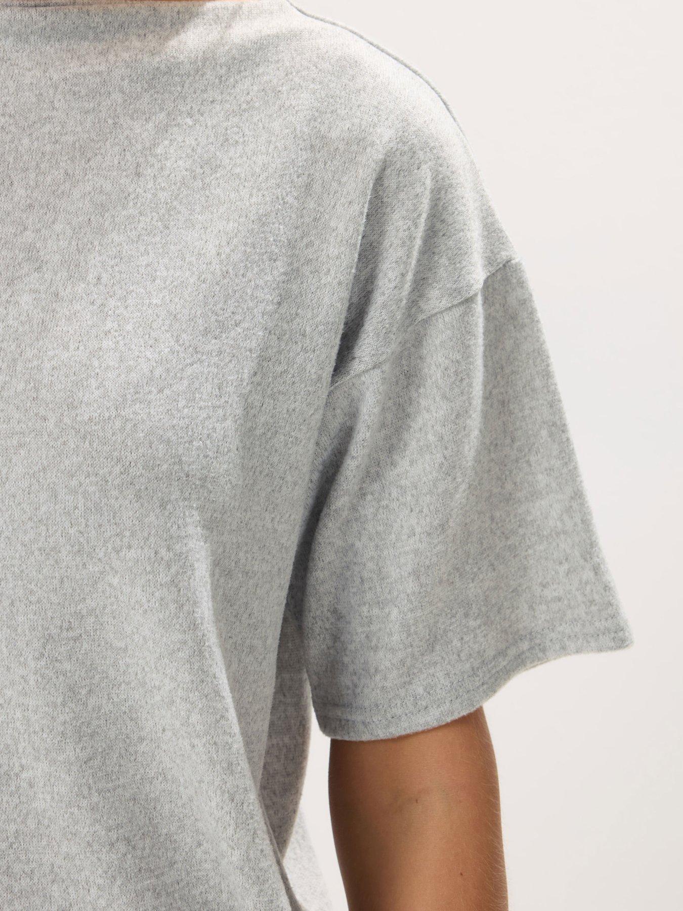pixiegirl-petite-soft-touch-funnel-neck-top-greyoutfit