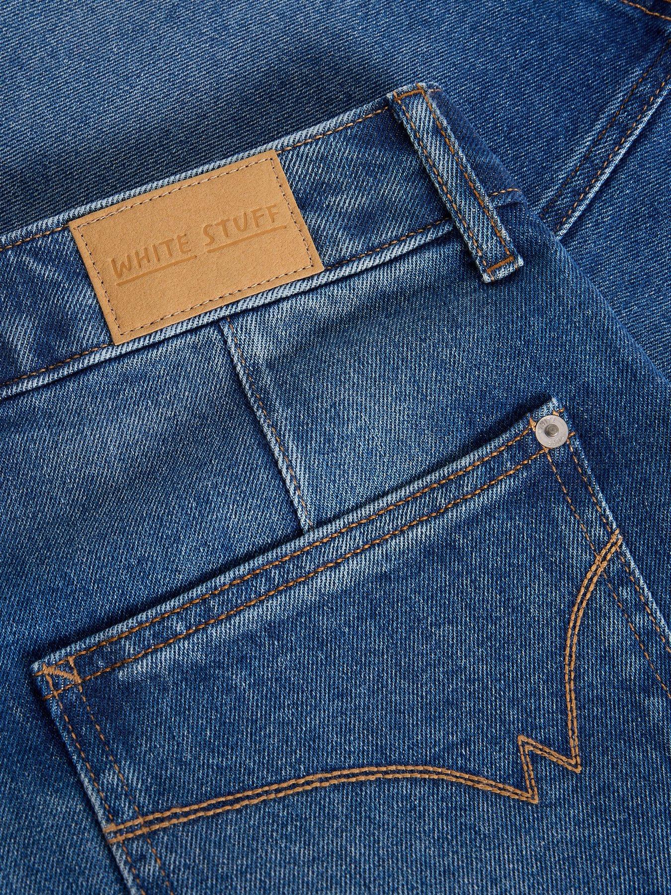Image 6 of 6 of White Stuff Tia Denim Skirt - Blue