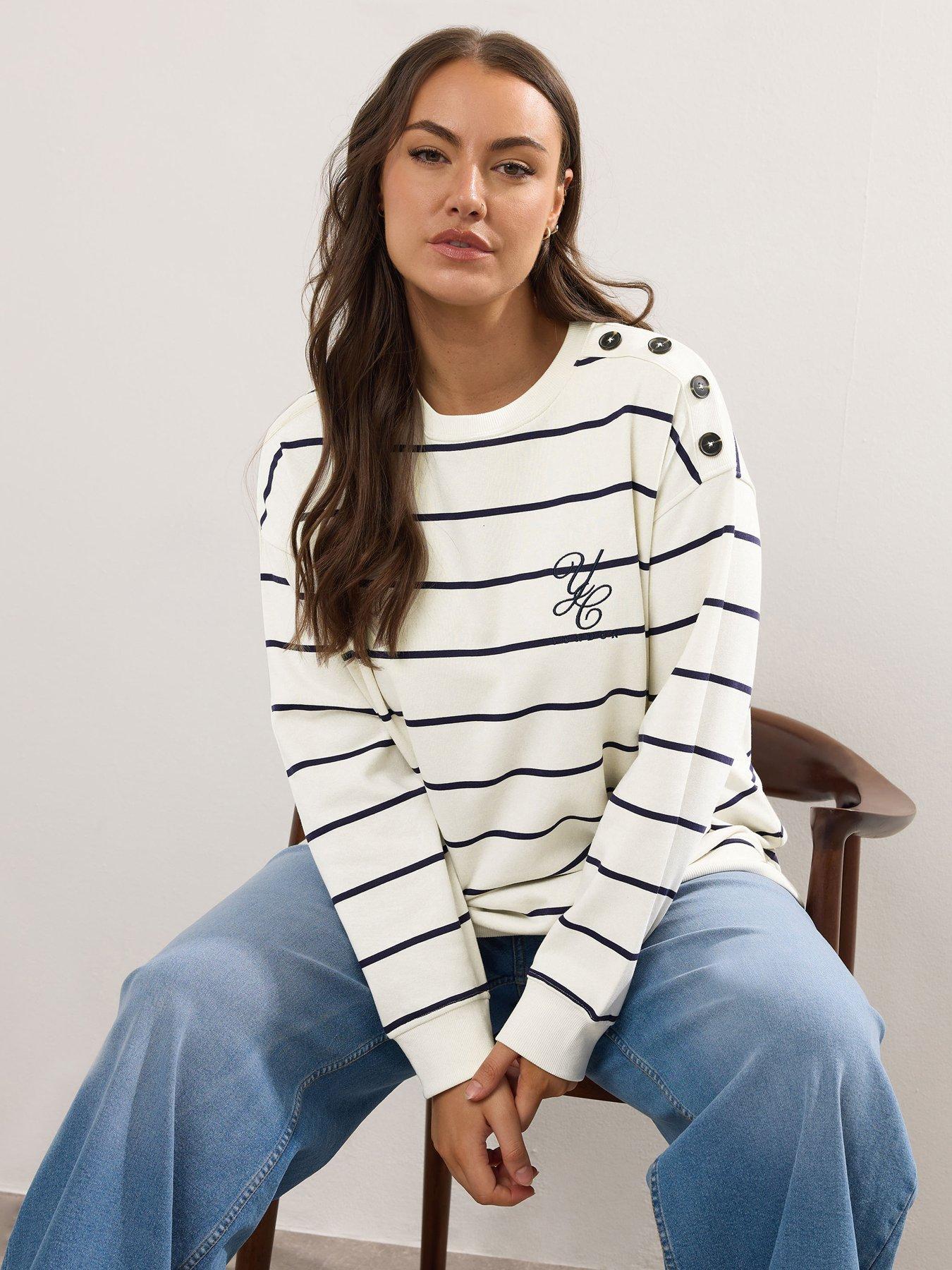 yours-curve-london-stripe-crew-neck-sweatshirt-ivoryfront