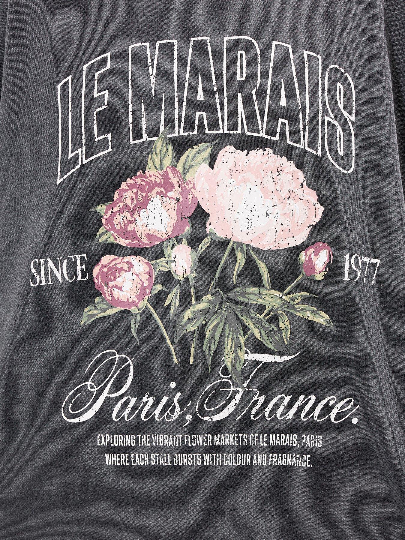 yours-curve-acid-wash-flower-sweatshirt-blackoutfit