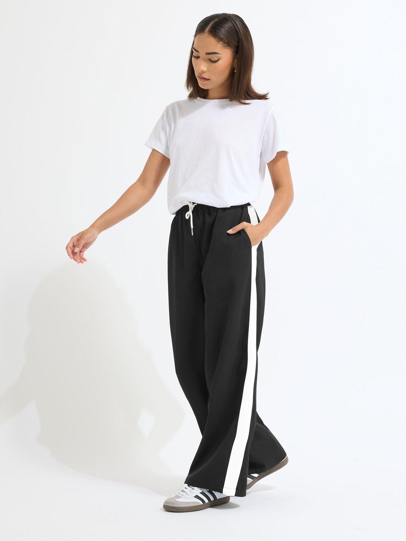 pixiegirl-petite-side-stripe-wide-leg-trouser-black