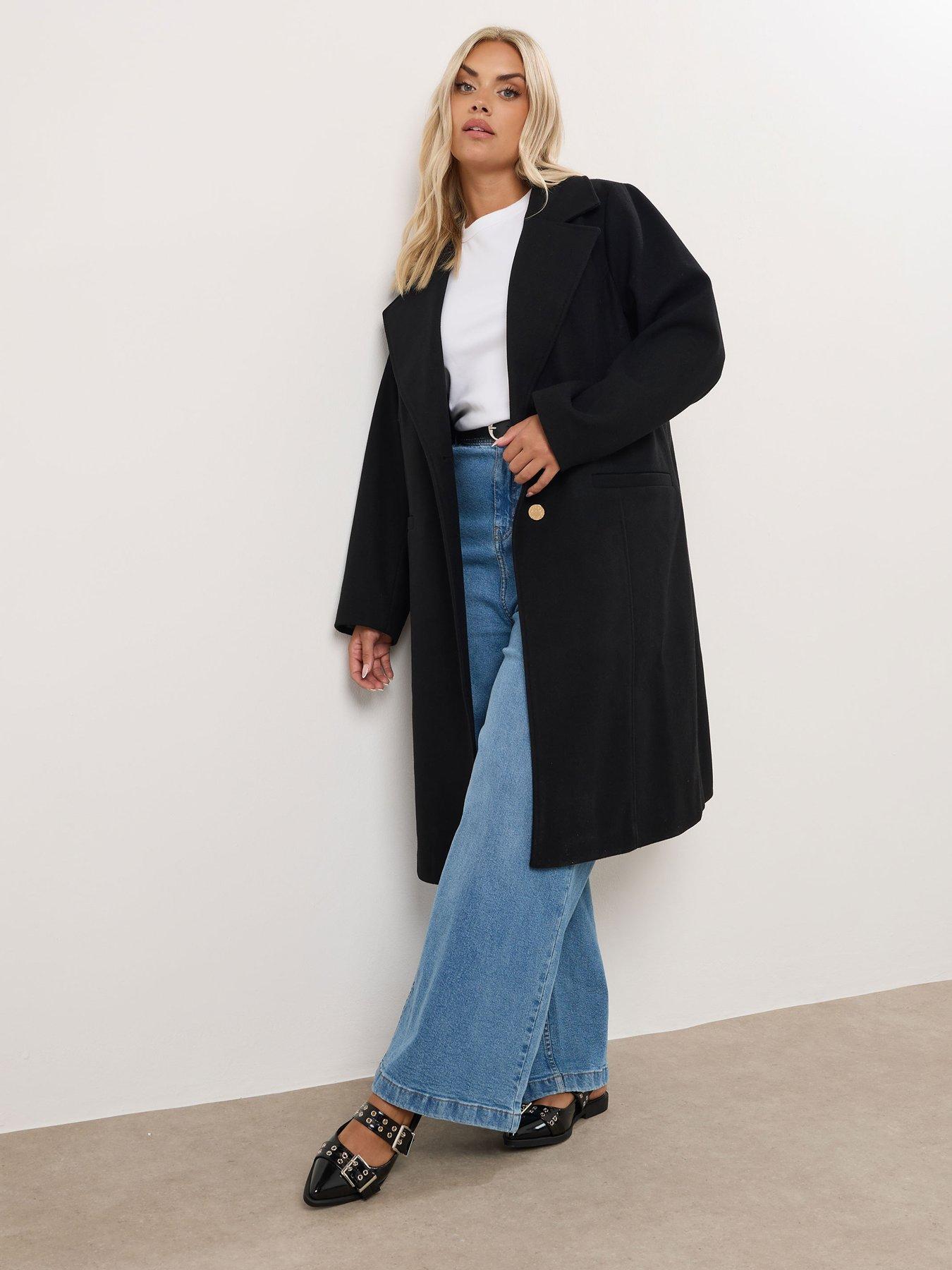 yours-curve-longline-midaxi-coat-blackback