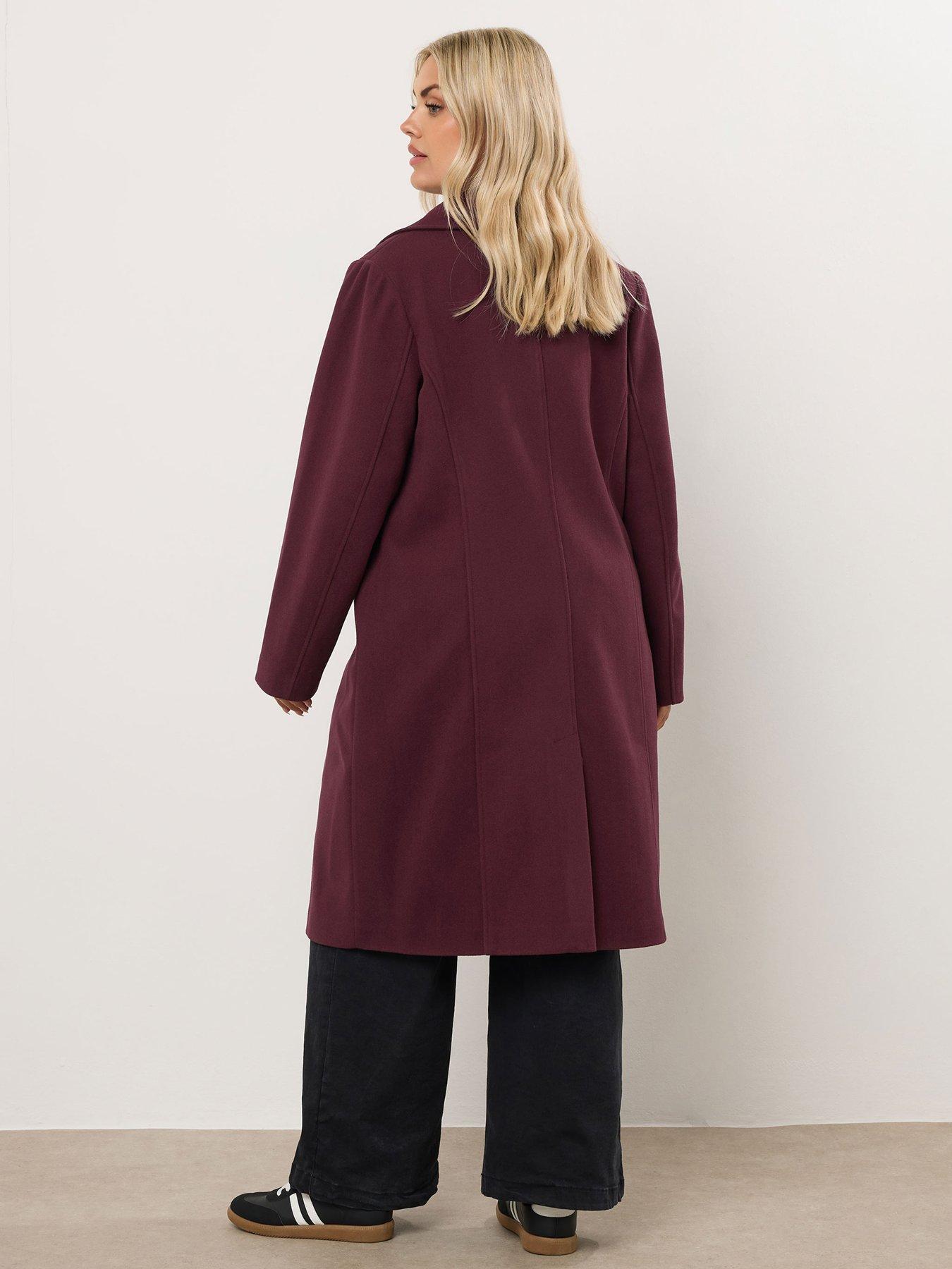 yours-curve-longline-midaxi-coat-redstillFront
