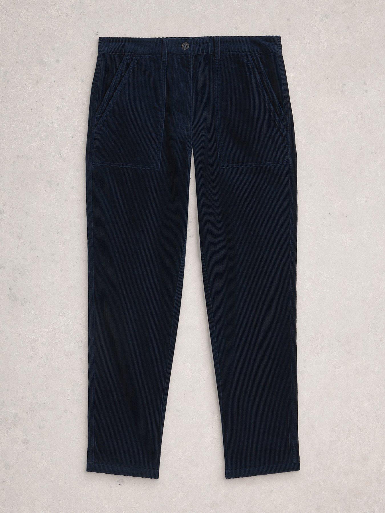 Image 5 of 6 of White Stuff Twister Macro Cord Trouser - Blue