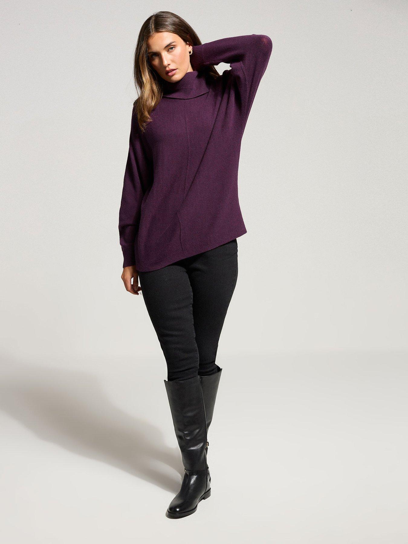 long-tall-sally-roll-neck-batwing-jumper-purpleback