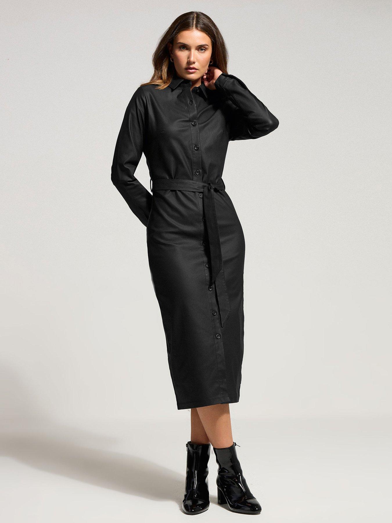 long-tall-sally-coated-shirt-dress-black