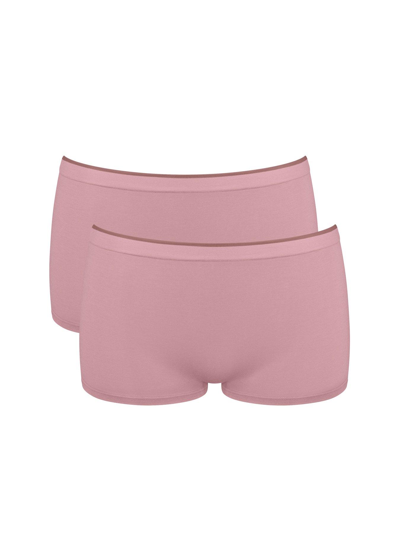 Sloggi Go Sense Short 2Pk - Pink