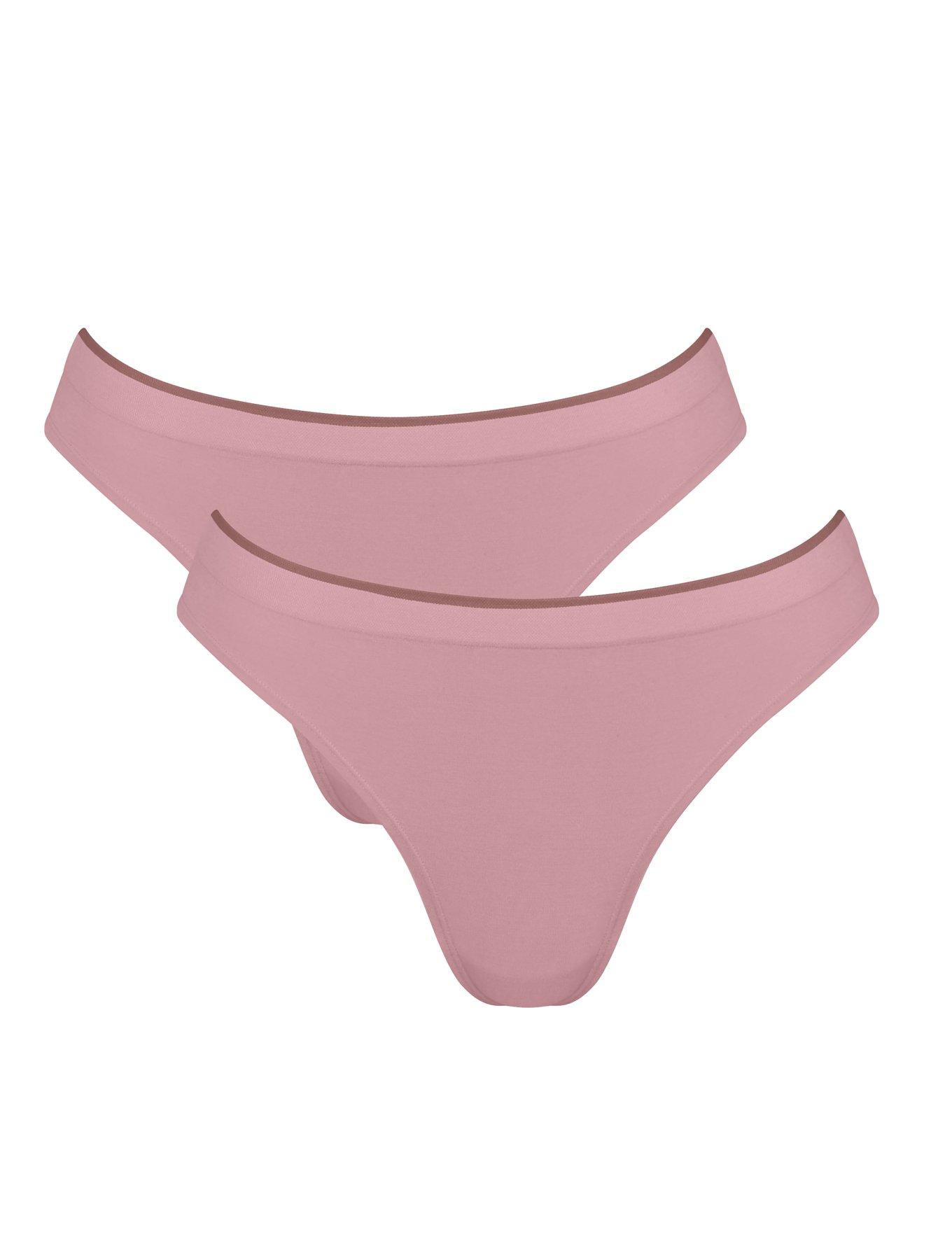 sloggi-go-sense-tanga-2pk-pink