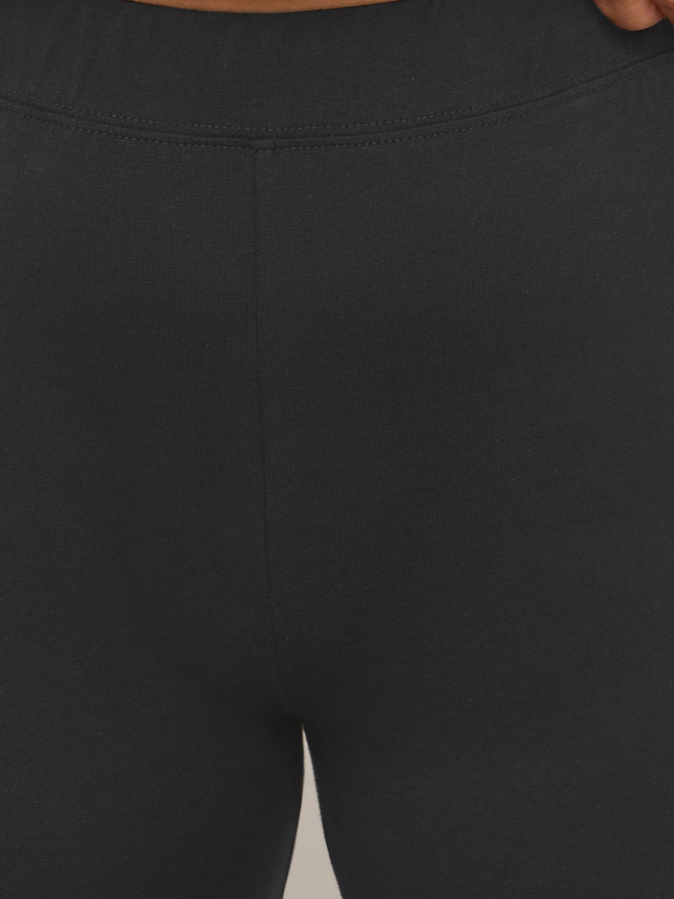 Image 4 of 5 of Yours Curve Flare Legging - Black