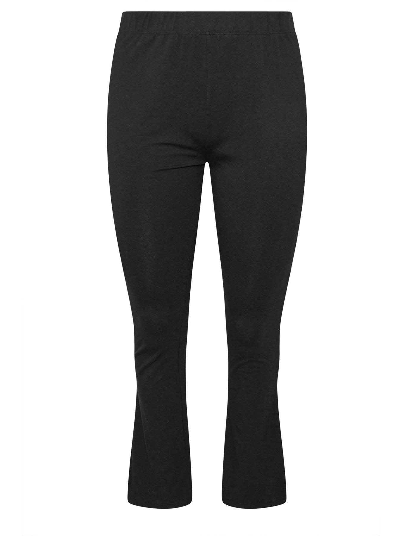 Image 5 of 5 of Yours Curve Flare Legging - Black