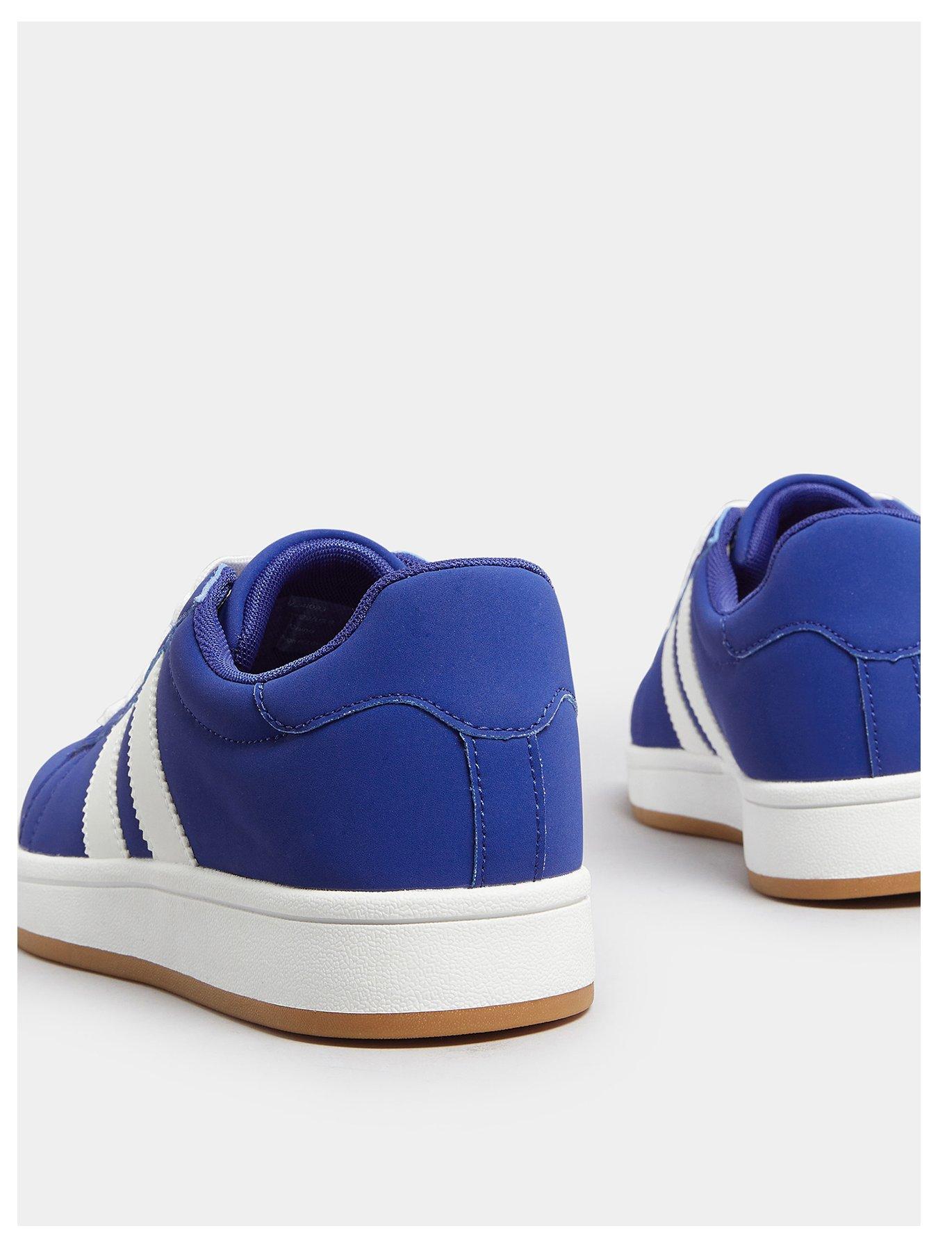 yours-wide-fit-padded-skate-trainer-blueback
