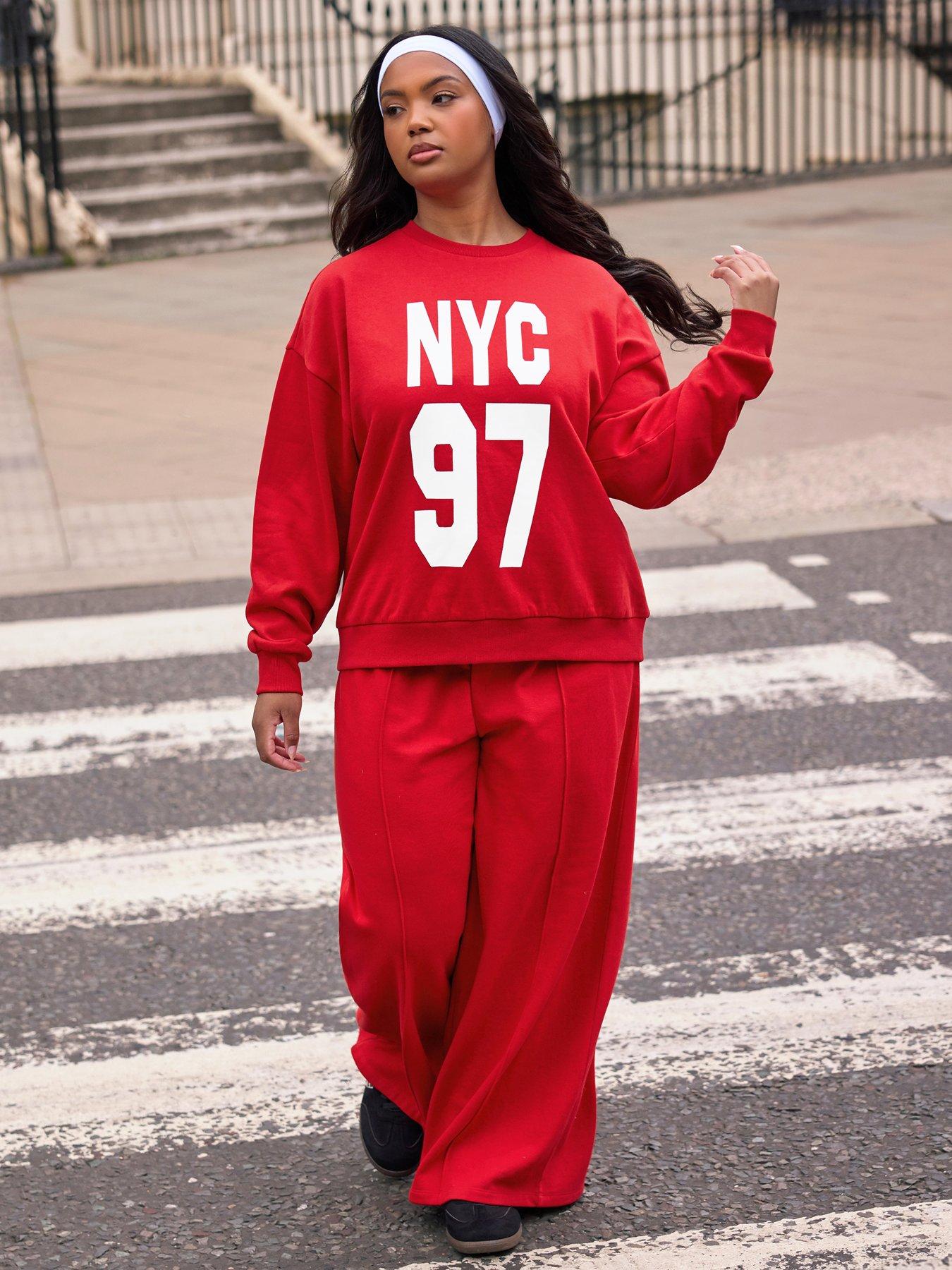 yours-curve-nyc-97-crew-neck-sweatshirt-red