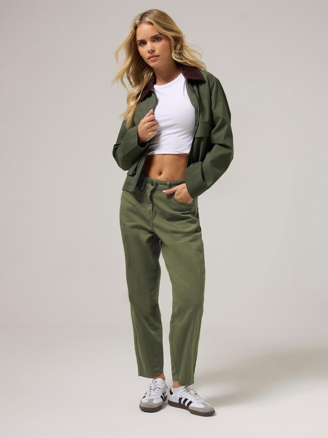 PixieGirl Petite Barrel Jean - Green