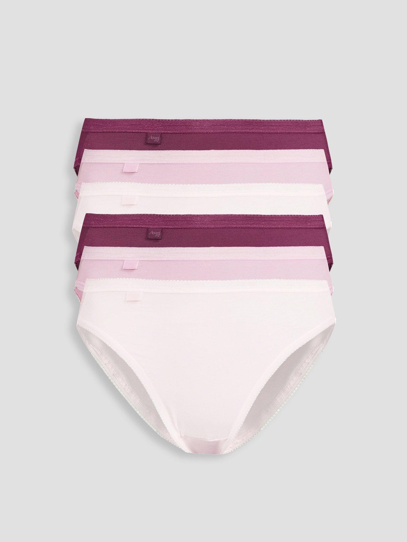 Sloggi Basic Tai 6 Pack Briefs - Multi