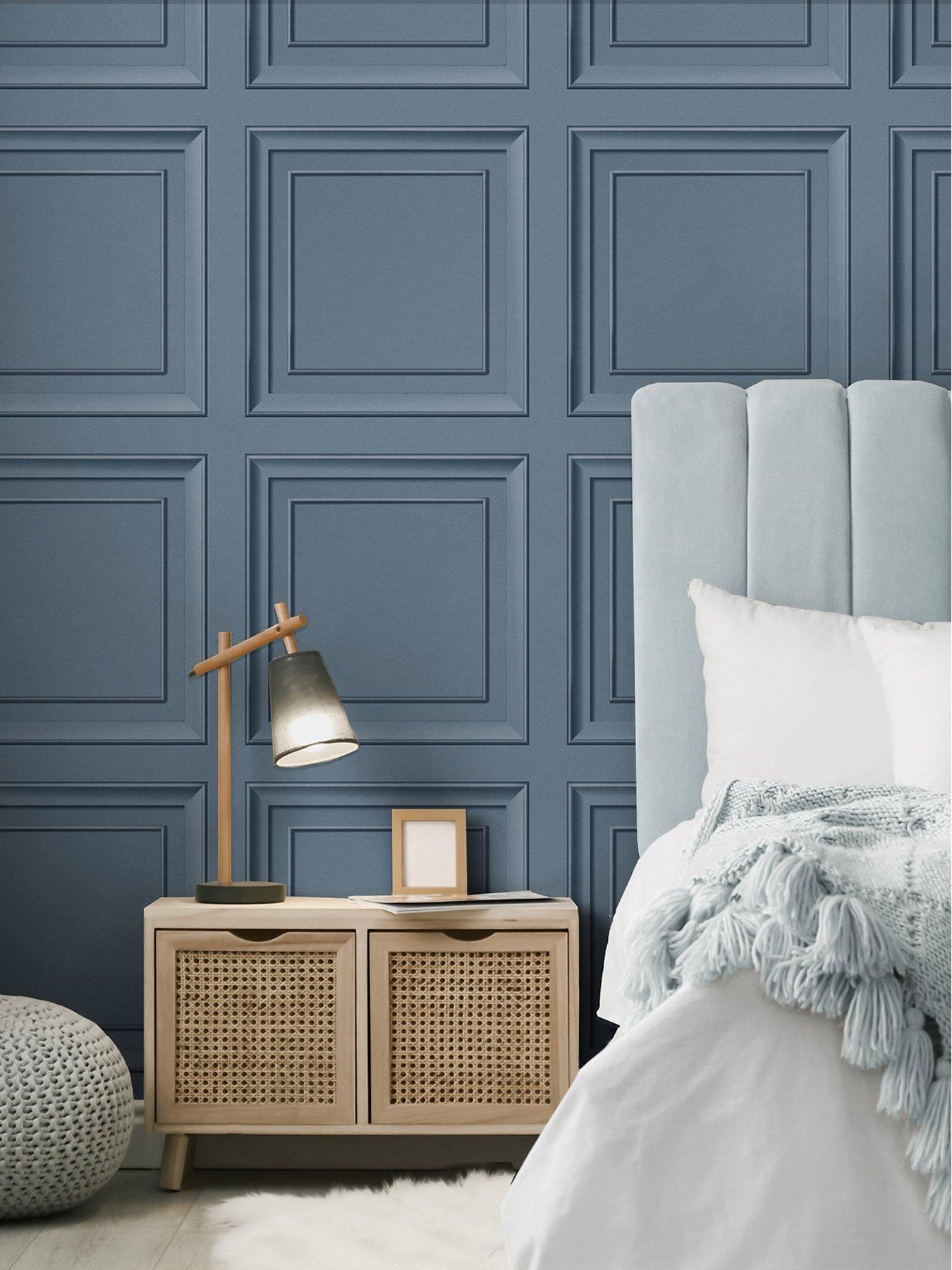 Fine Decor Decorative Panel Wallpaper -blue