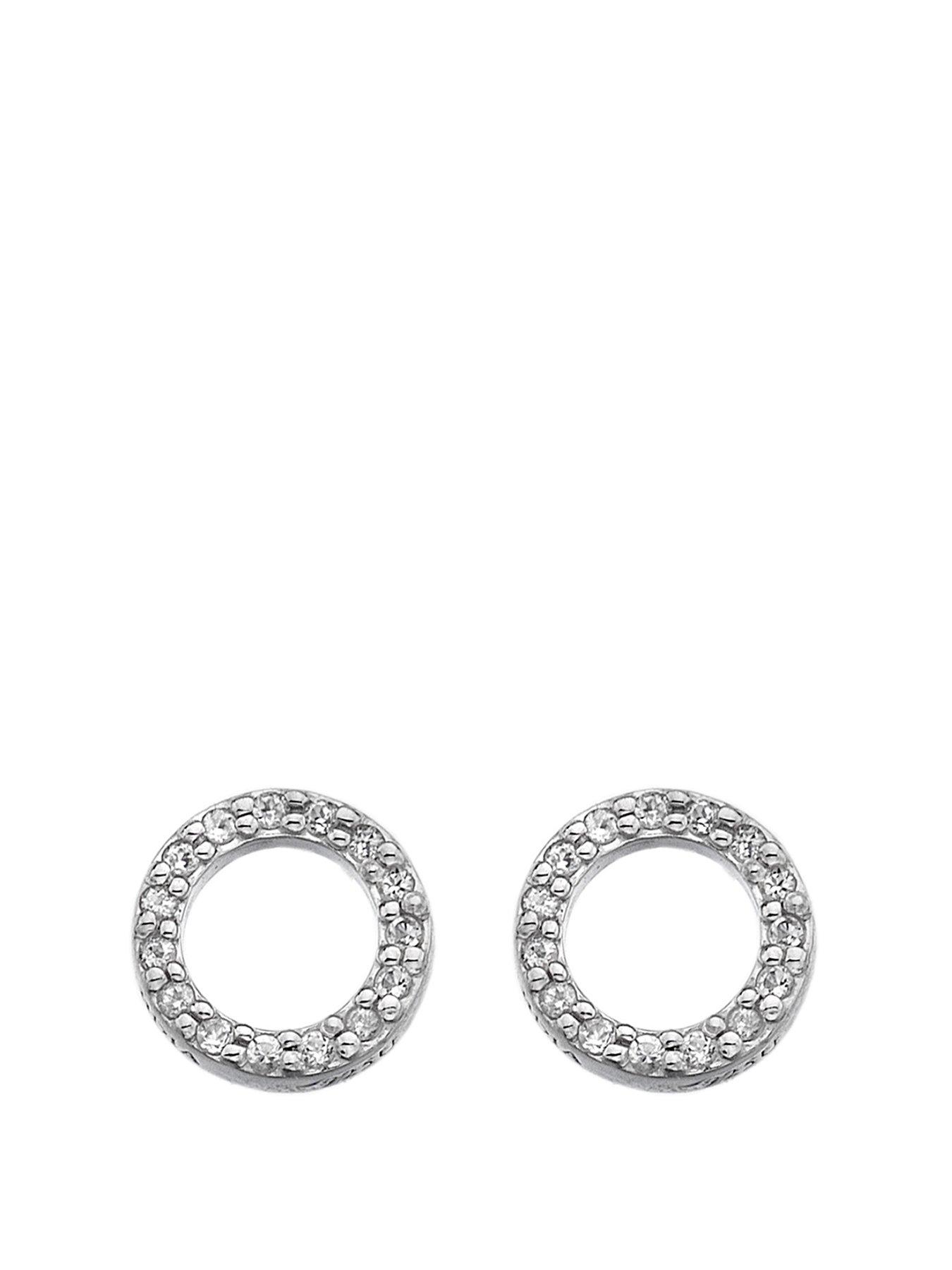 Hot Diamonds Bliss Circle Earrings - Multi