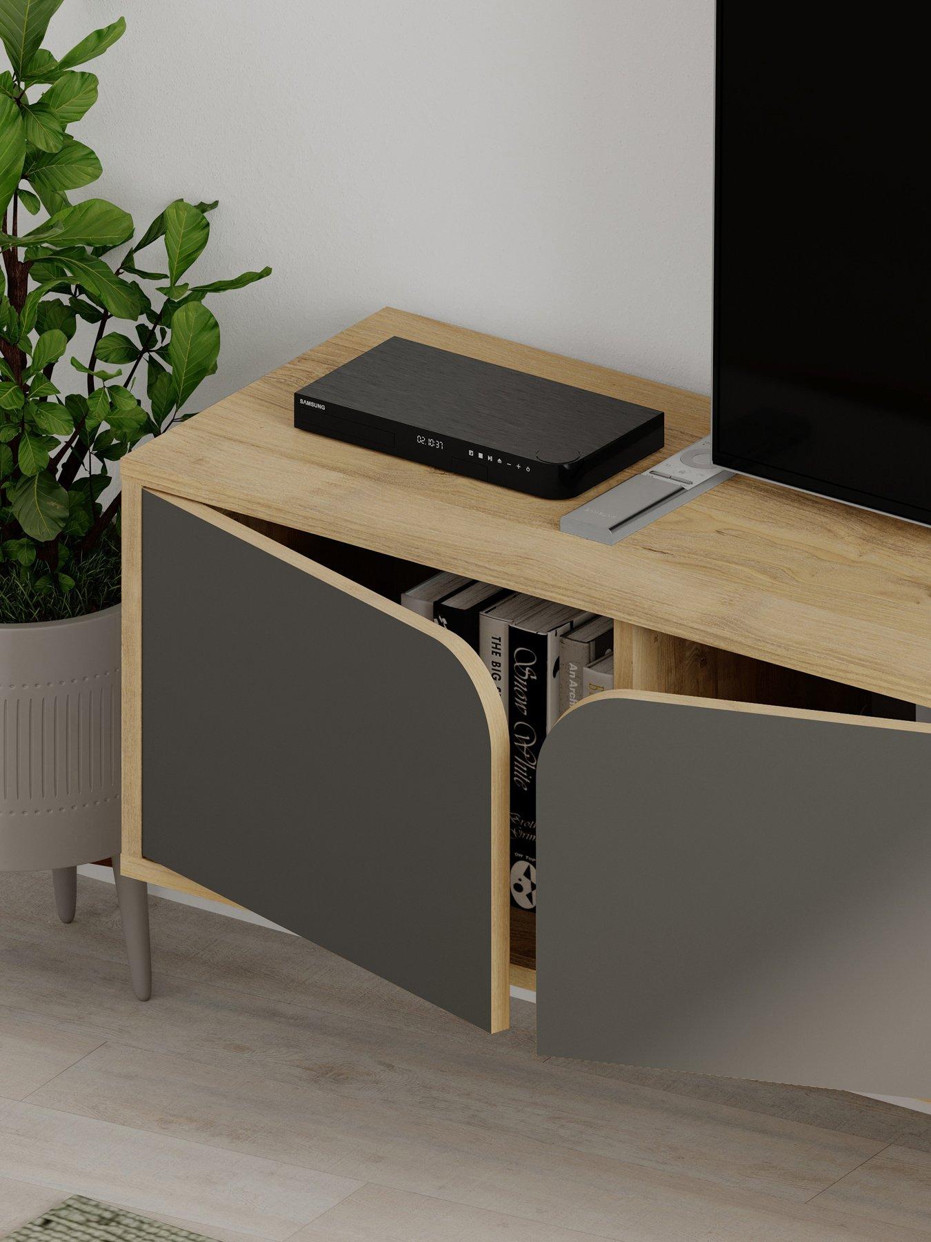 decortie-spark-tv-stand-oakanthraciteoutfit
