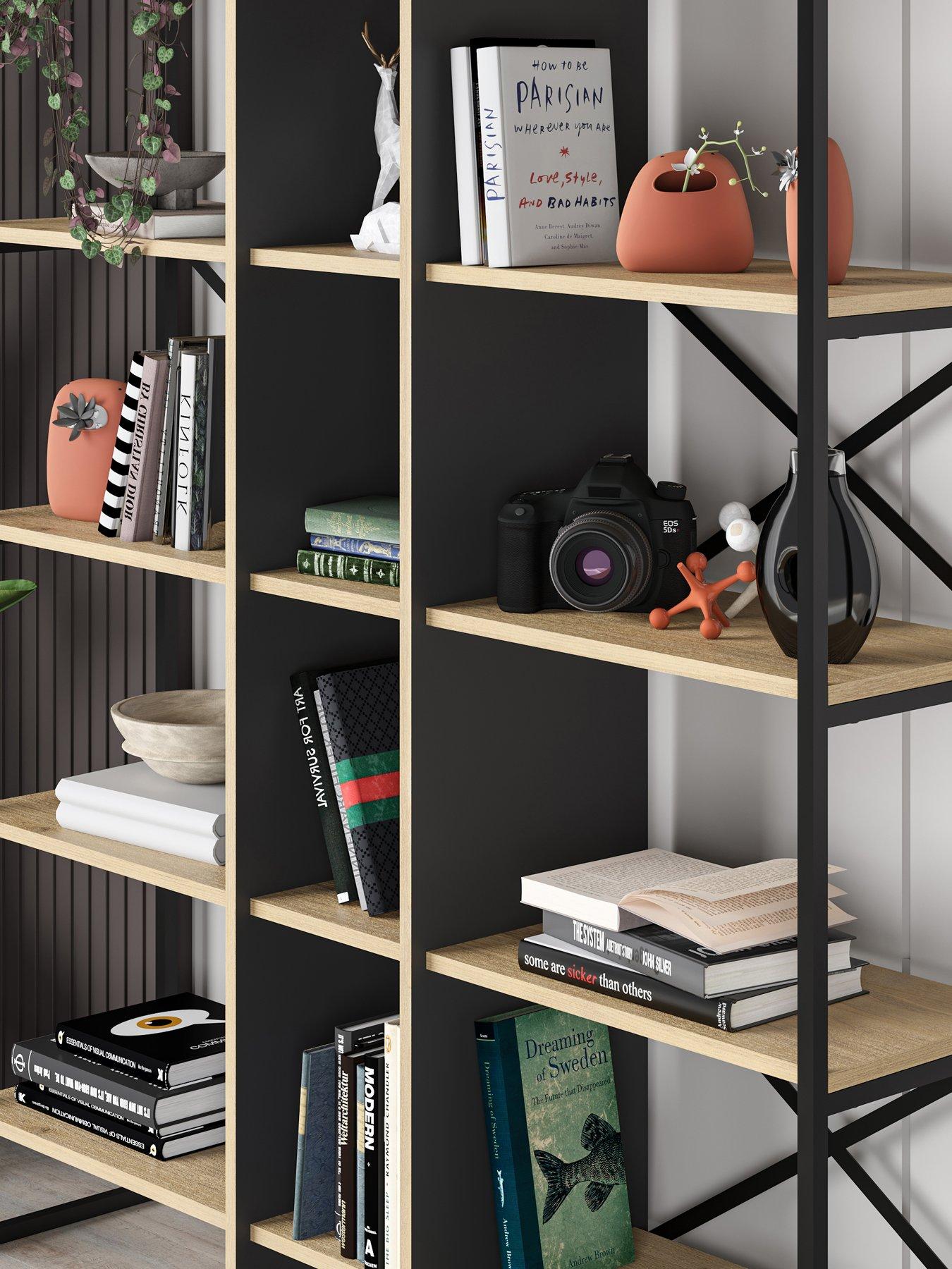 decortie-detroit-bookcase-oakblackoutfit