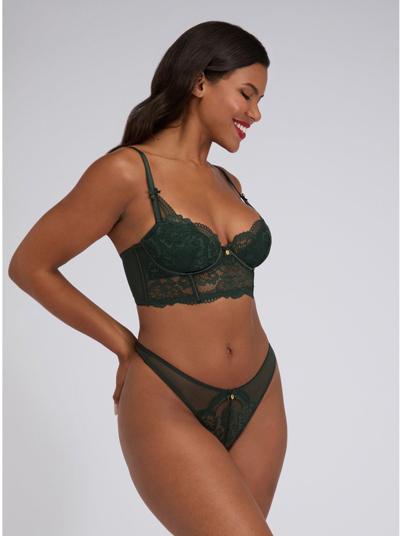boux-avenue-wren-lace-thong-green