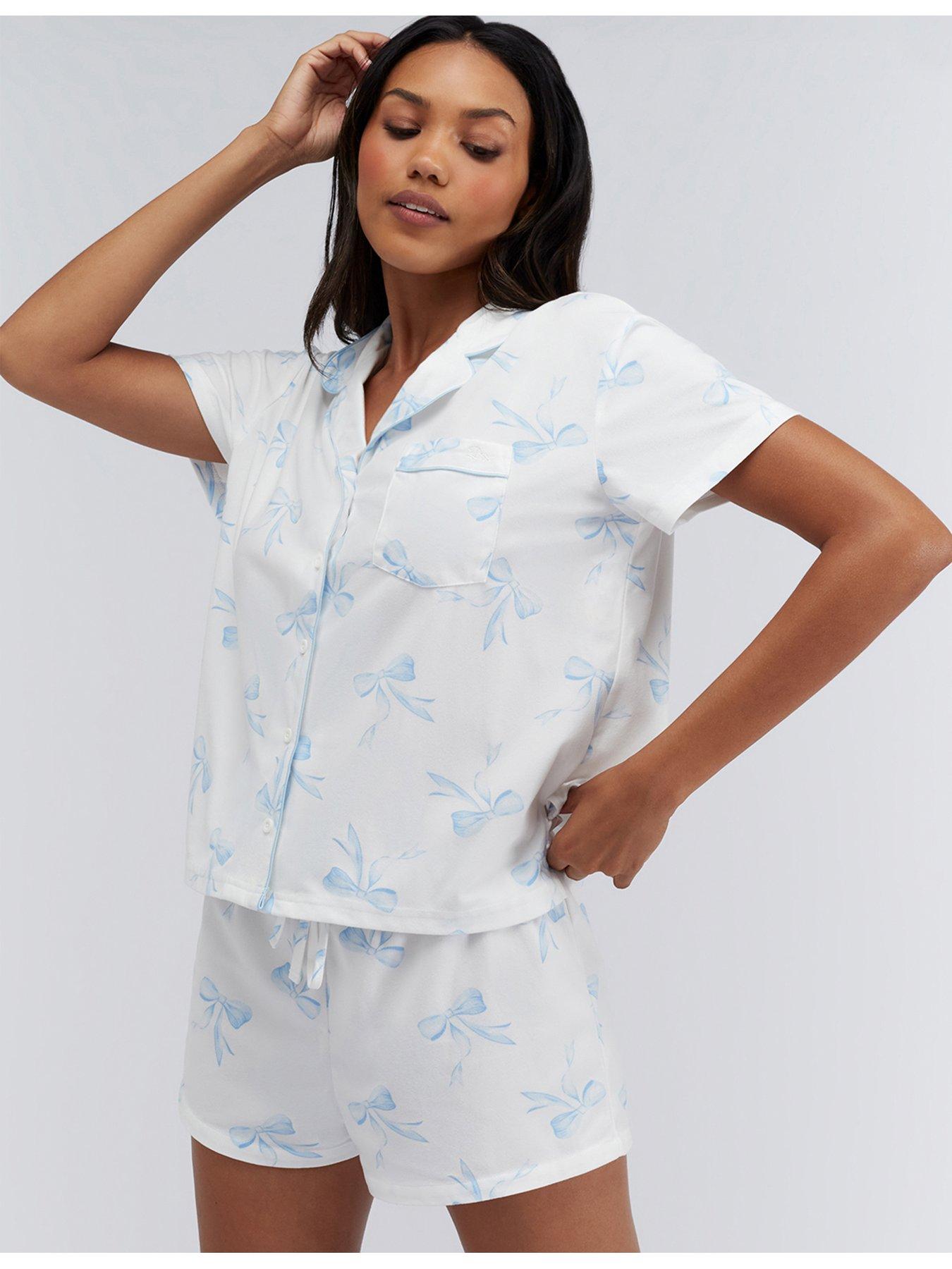 boux-avenue-bow-print-short-in-a-bag-whitefront