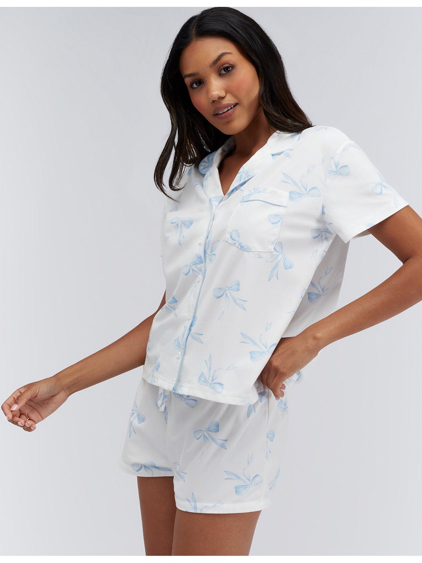 boux-avenue-bow-print-short-in-a-bag-whitedetail