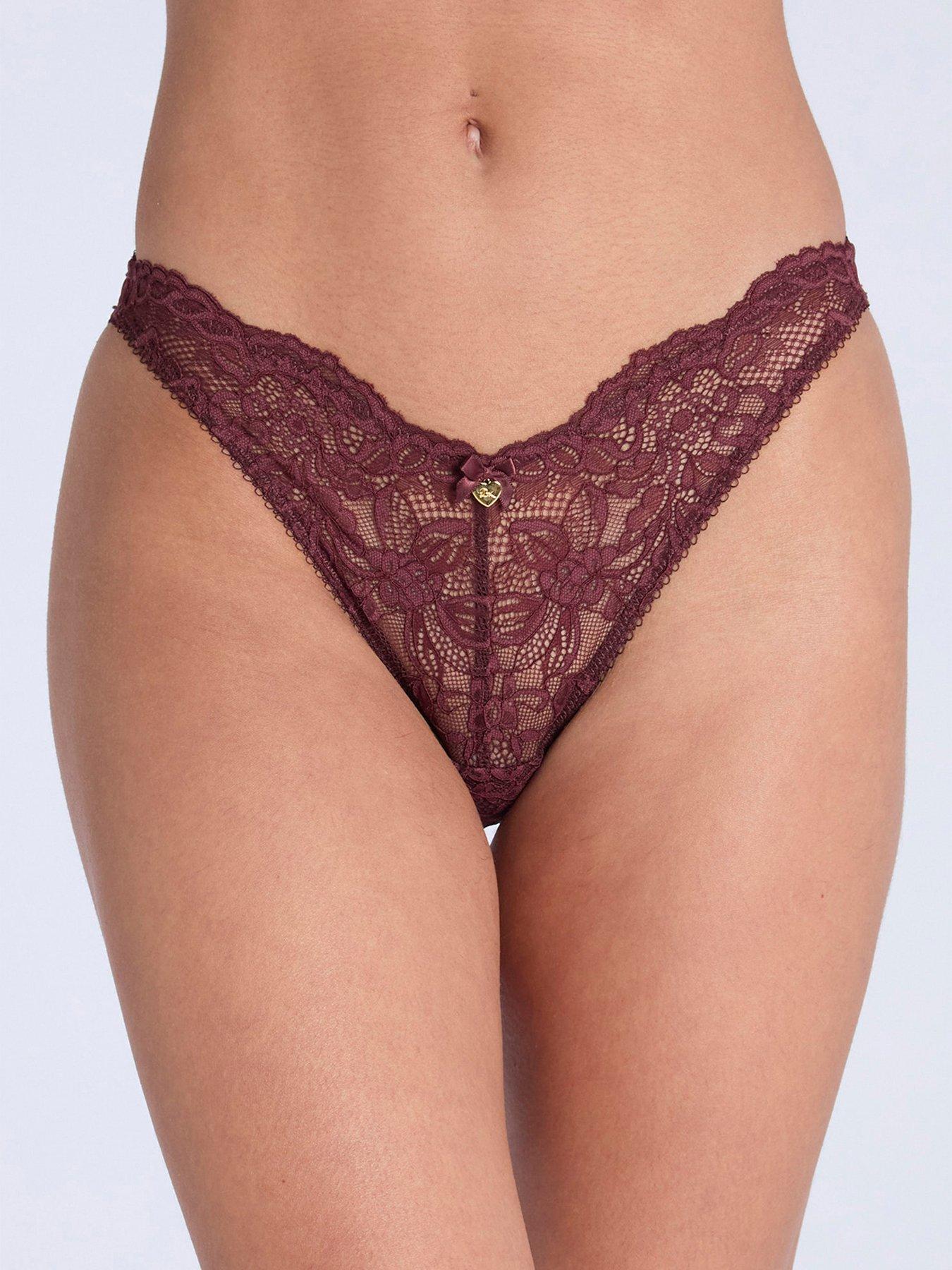 Boux Avenue Billie Brief - Maroon