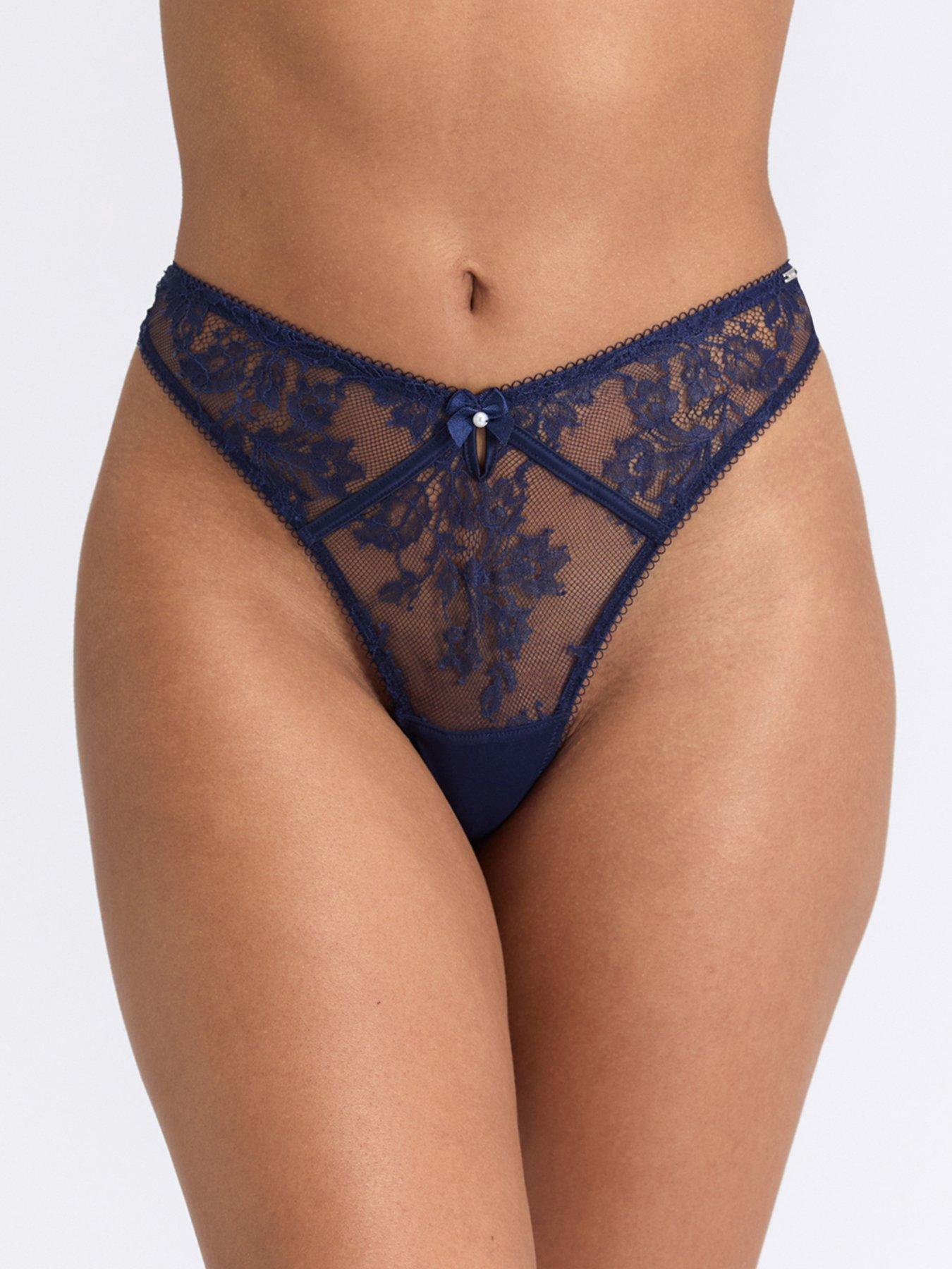 Image 3 of 4 of Boux Avenue Addison Thong - Blue