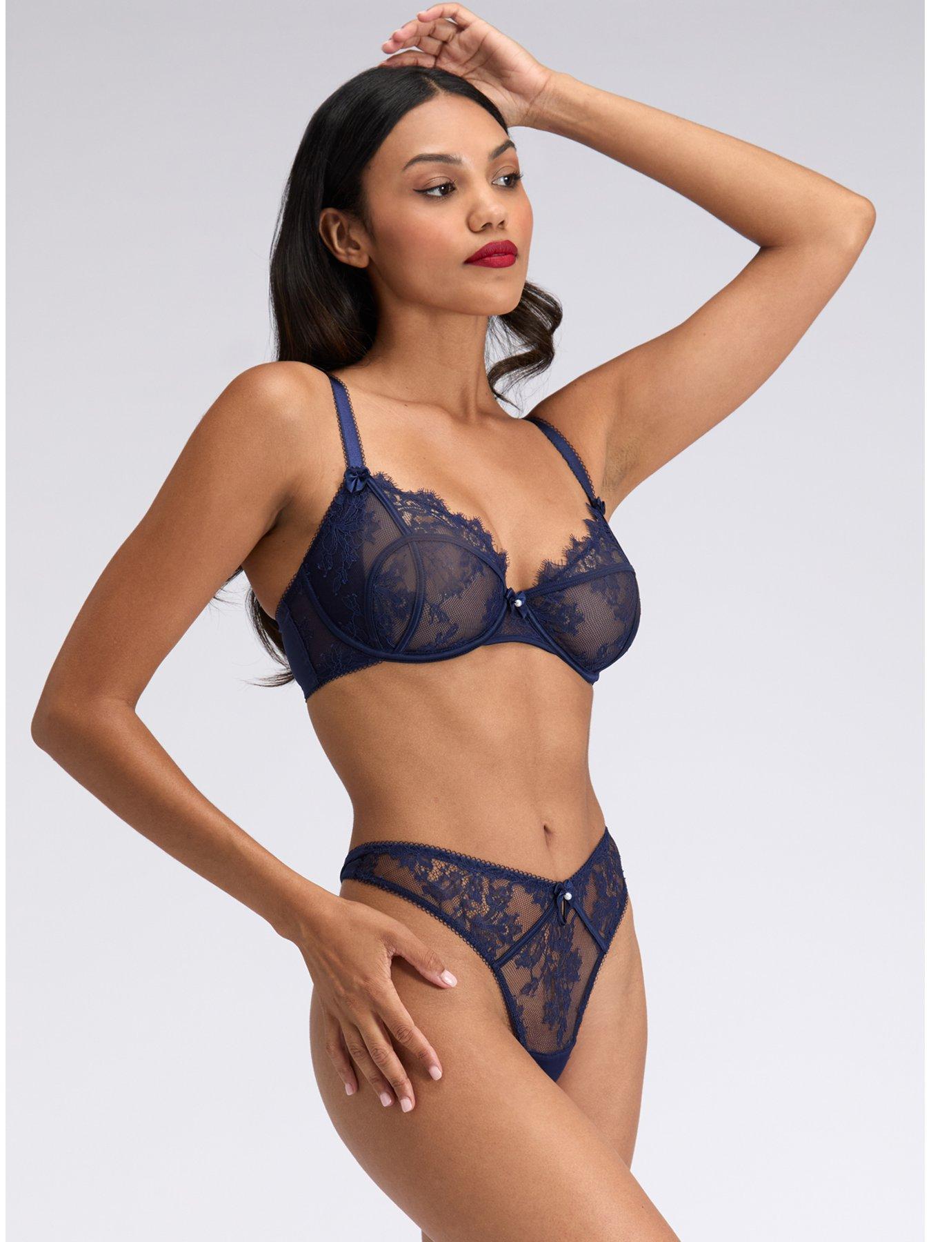 Image 4 of 4 of Boux Avenue Addison Thong - Blue