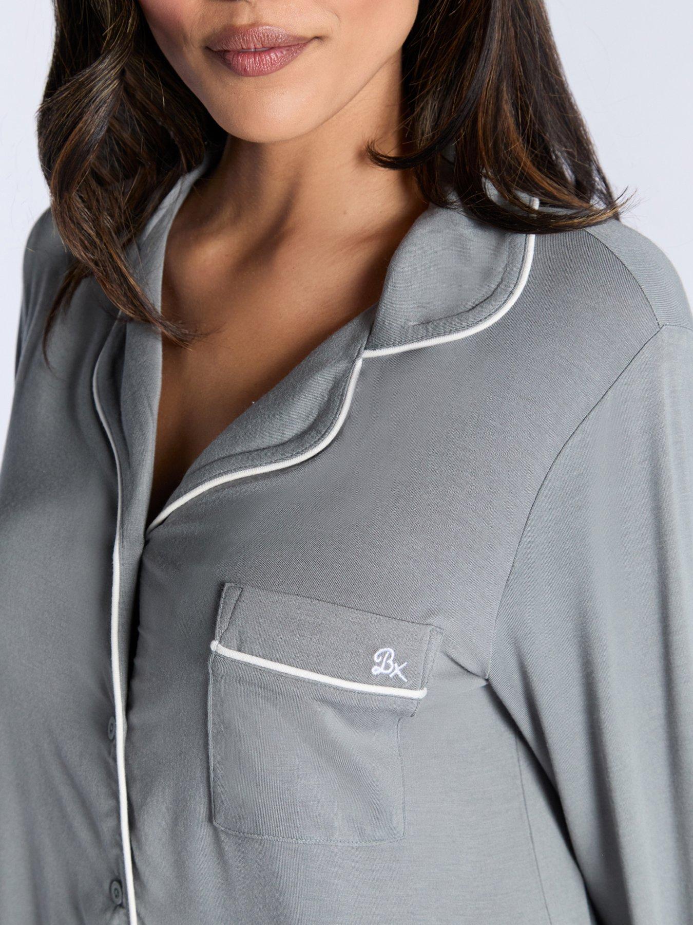 boux-avenue-modal-long-sleeve-revere-amp-pant-set-khakidetail
