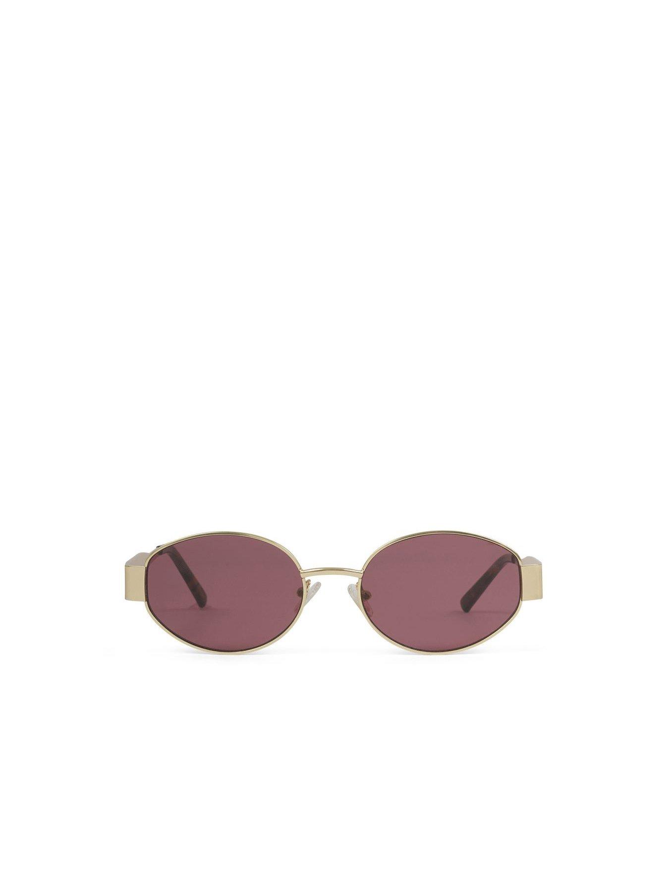 Image 3 of 4 of Katie Loxton Siena Sunglasses - Matte Gold Tortoiseshell