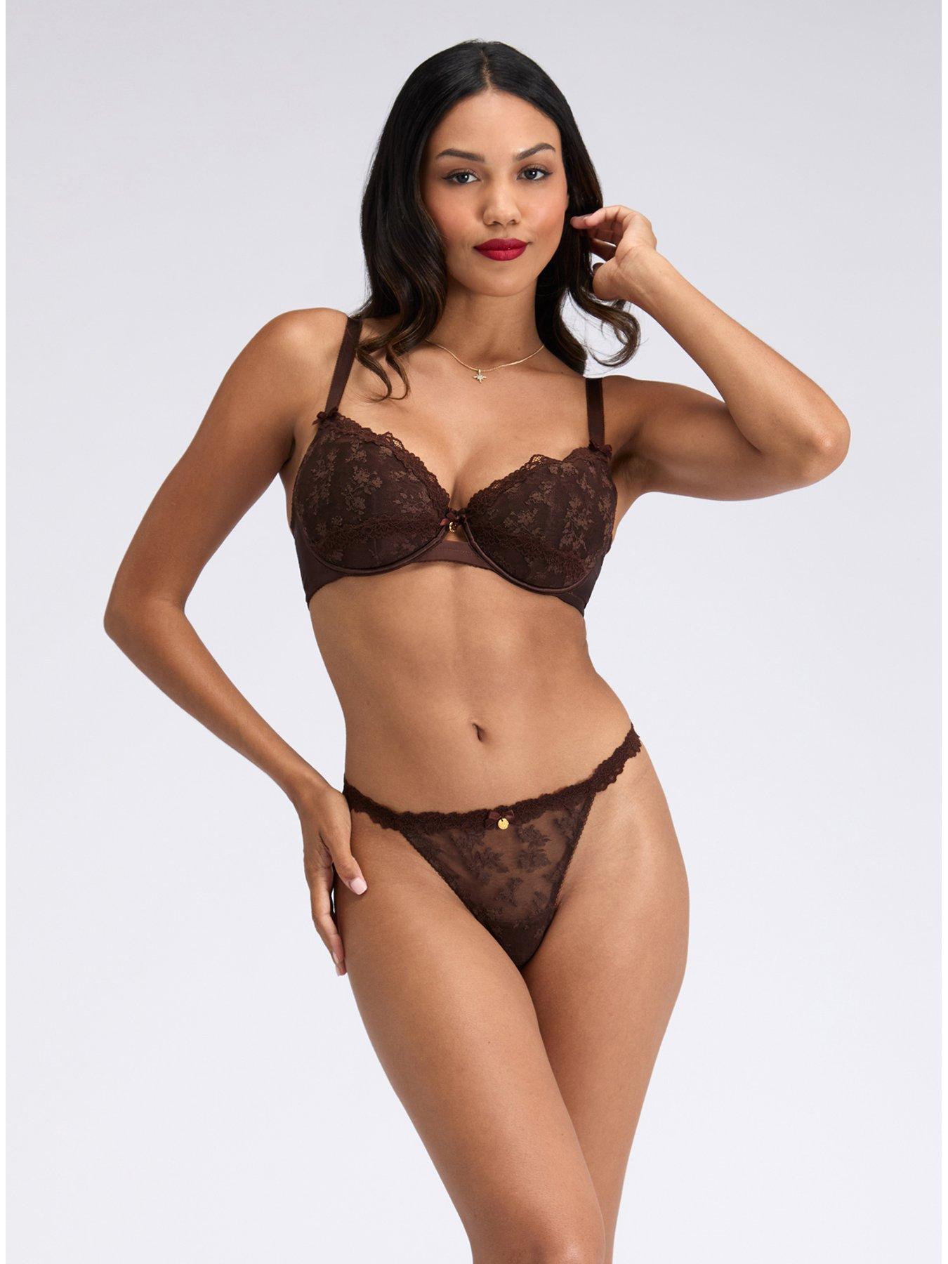 Boux Avenue Callie Thong - Brown
