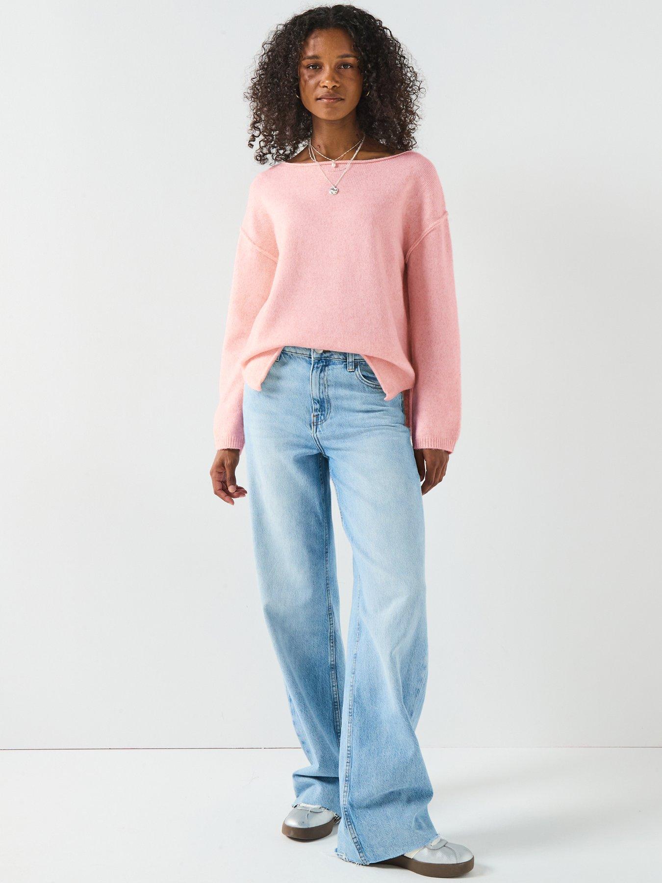 the-very-collection-off-shoulder-jumper-with-wool-pinkback
