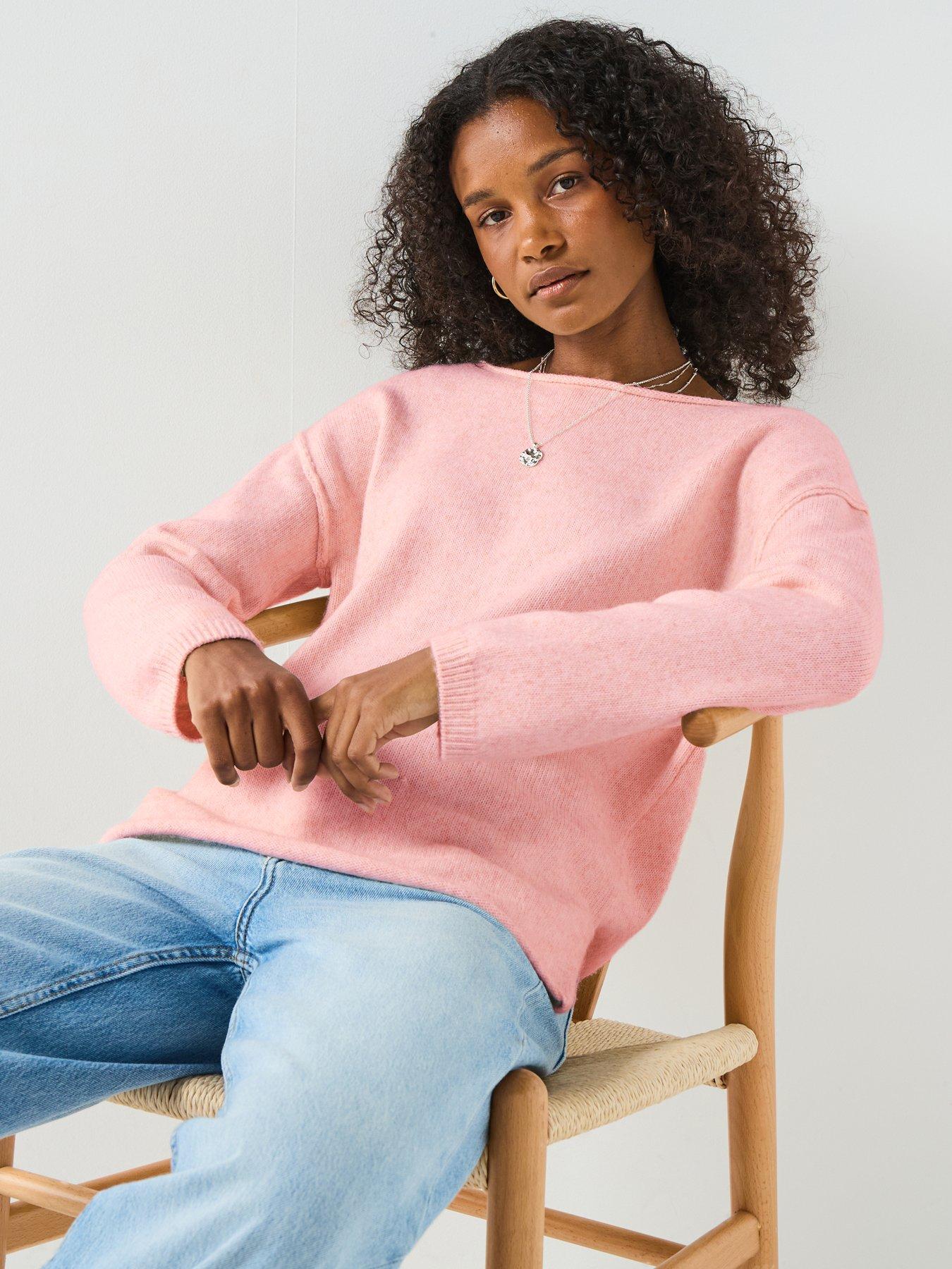 the-very-collection-off-shoulder-jumper-with-wool-pinkdetail