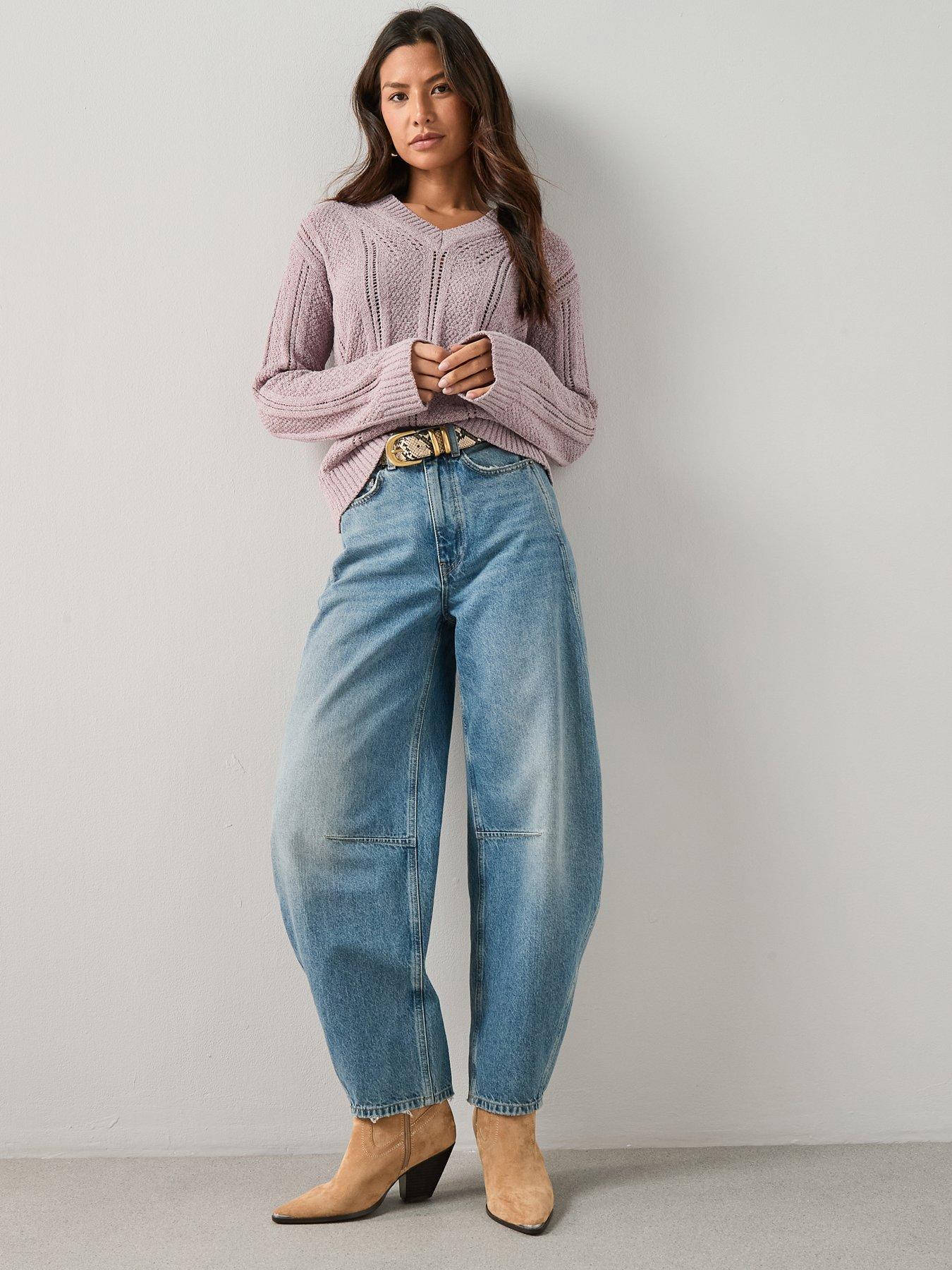 the-very-collection-v-neck-textured-knitted-jumper-lilacback